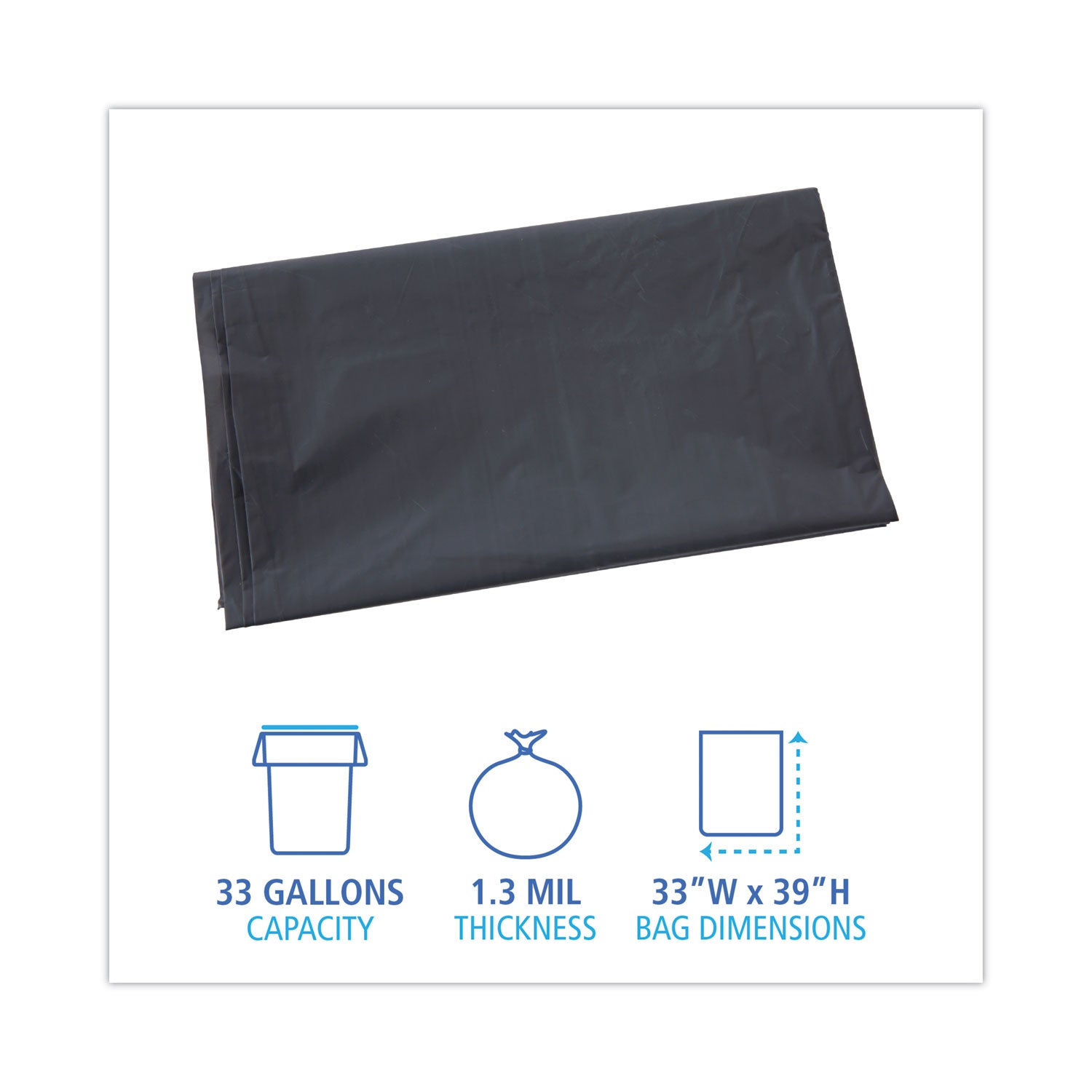 linear-low-density-industrial-can-liners-33-gal-13-mil-33-x-39-gray-100-carton_bwkg3339g - 2