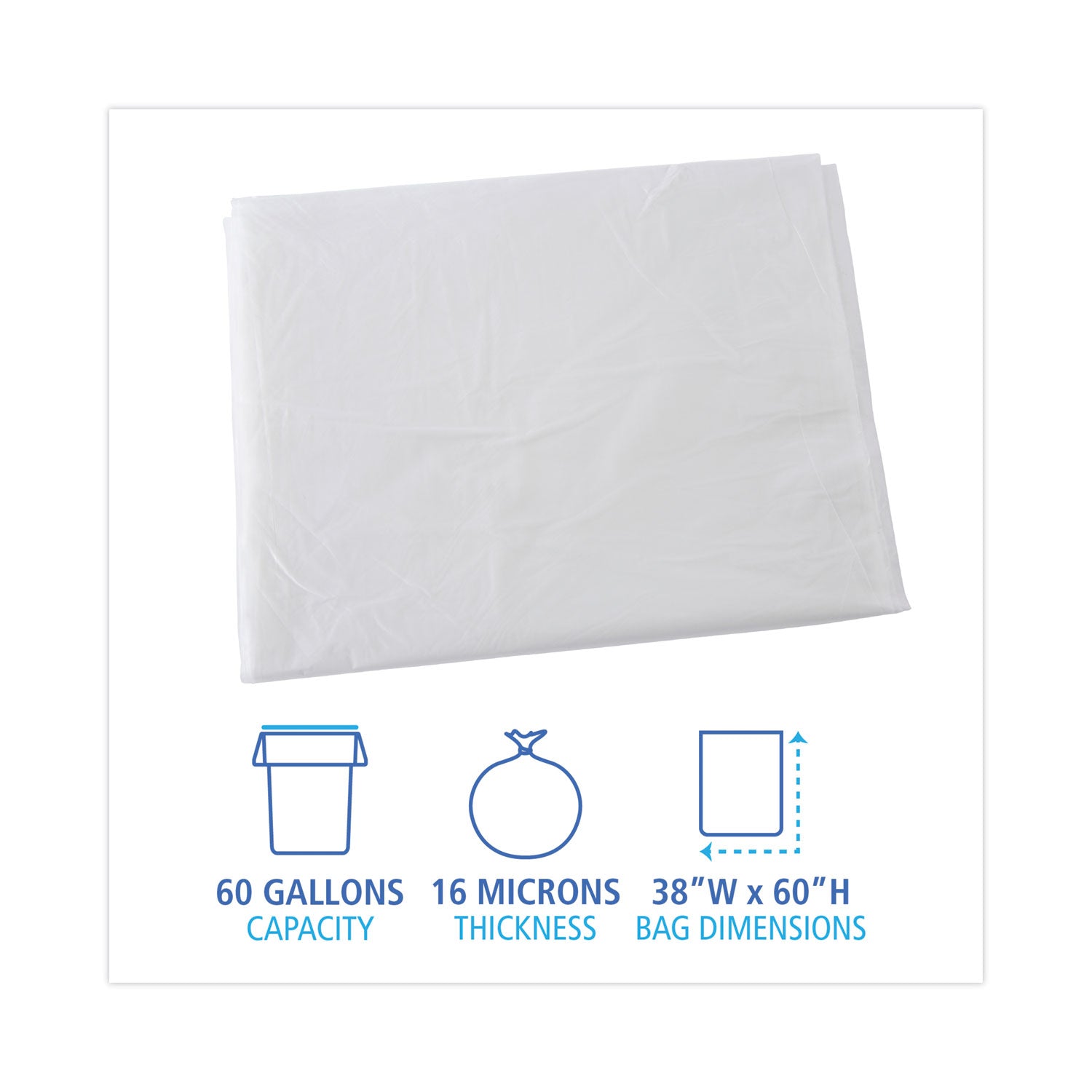 high-density-industrial-can-liners-flat-pack-60-gal-16-mic-38-x-60-natural-100-carton_bwkh3860s - 2