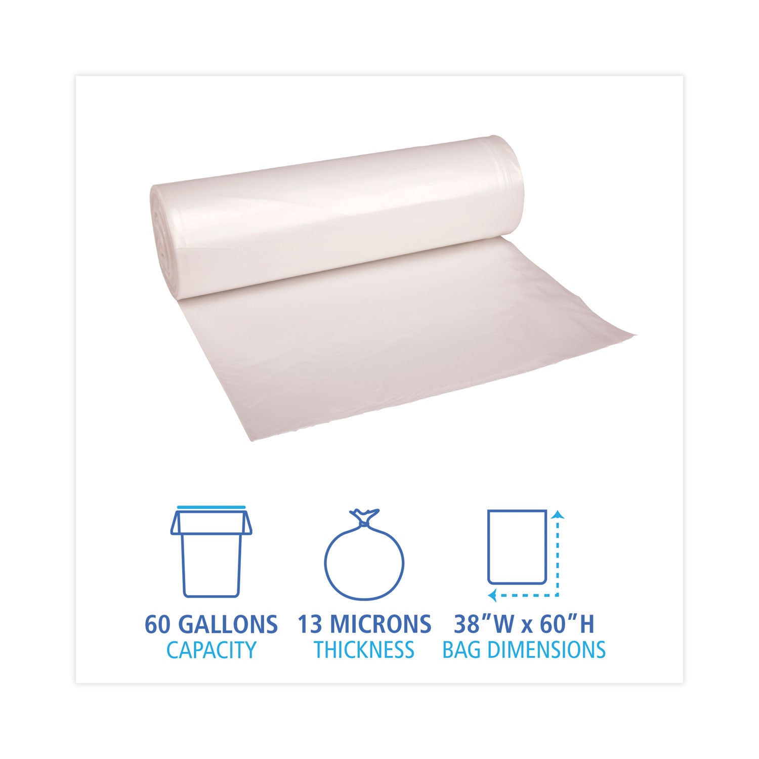 high-density-industrial-can-liners-coreless-rolls-60-gal-13-mic-38-x-60-natural-25-bags-roll-8-rolls-carton_bwkrh3860h - 2