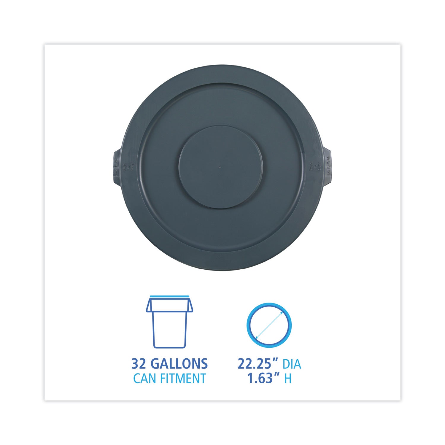 lids-for-32-gal-waste-receptacle-flat-top-round-plastic-gray_bwk32glwrlidg - 2