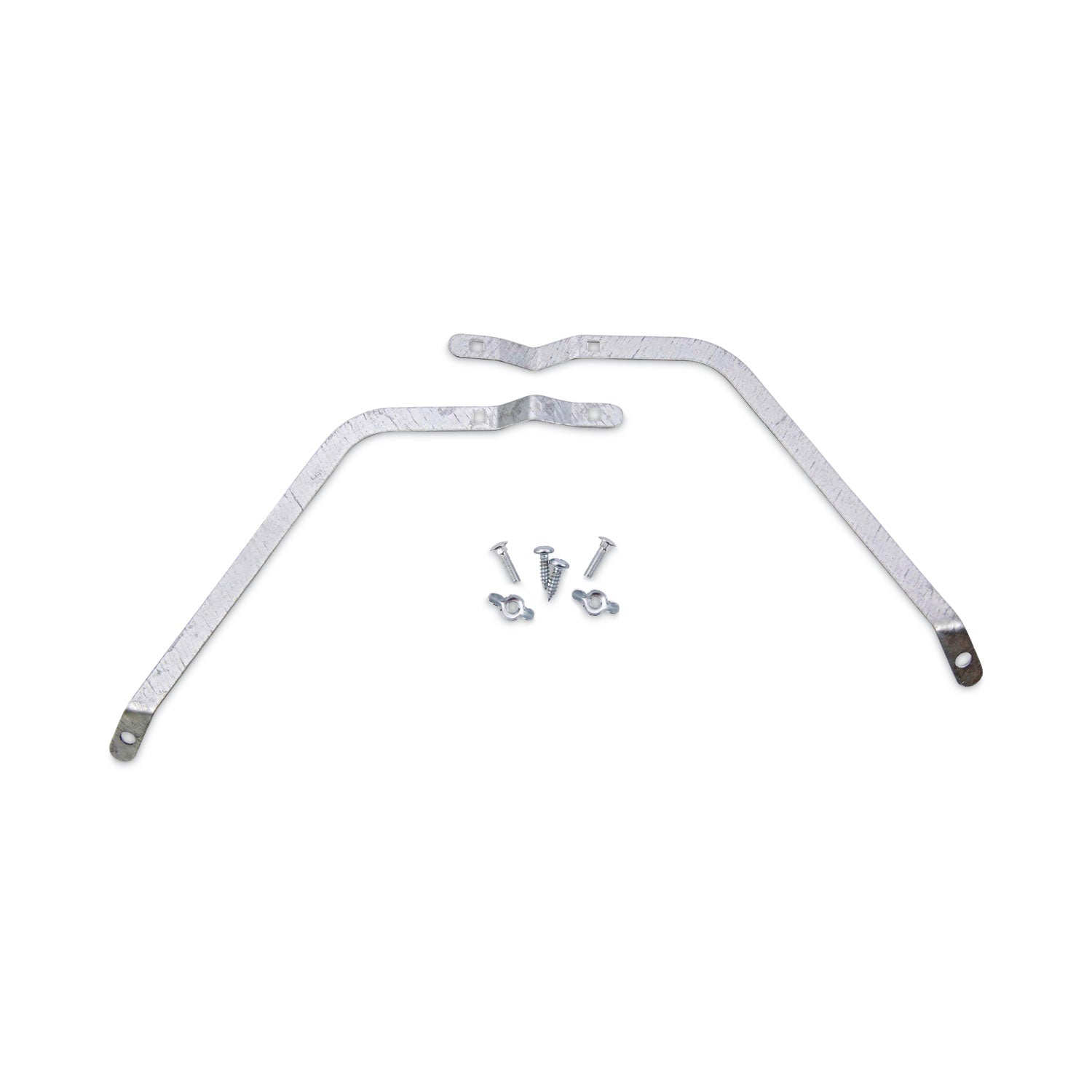 Metal Handle Braces, Large, Fits 24" to 48" Floor Sweeps, 0.5 x 17 x 12 -