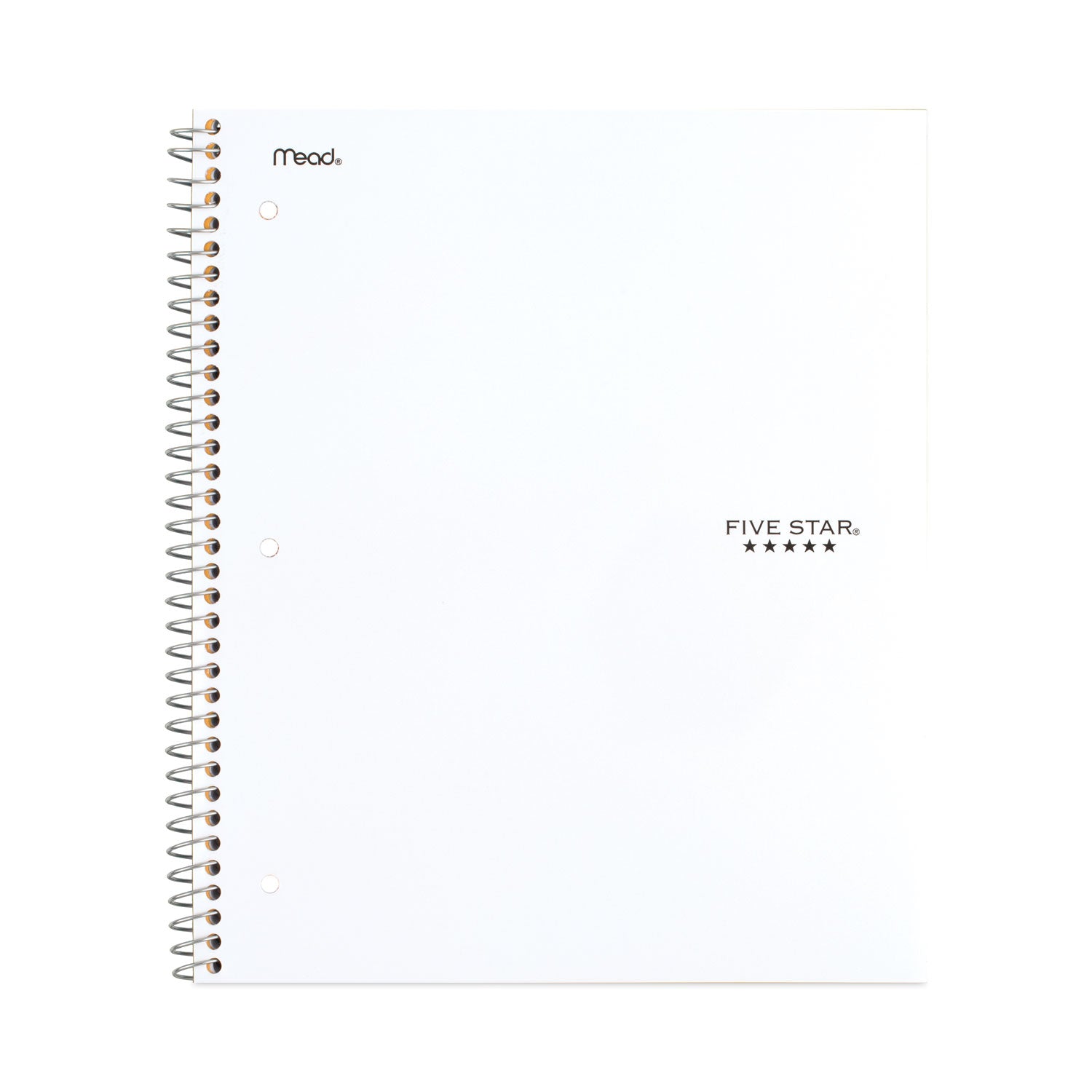 Wirebound Notebook with Four Pockets, 3-Subject, Medium/College Rule, Randomly Assorted Cover Color, (150) 11 x 8.5 Sheets -