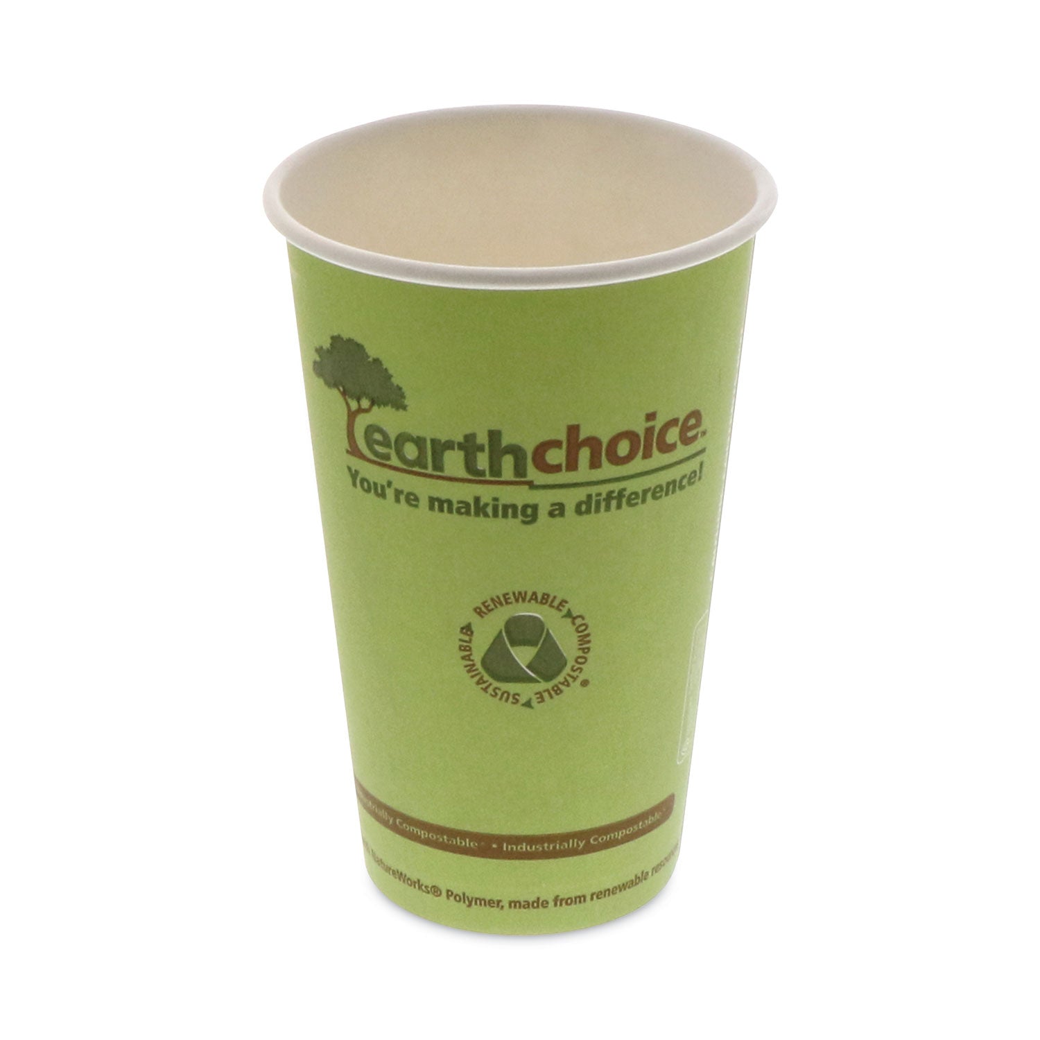 earthchoice-compostable-paper-cup-16-oz-green-1000-carton_pctdphc16ec - 1