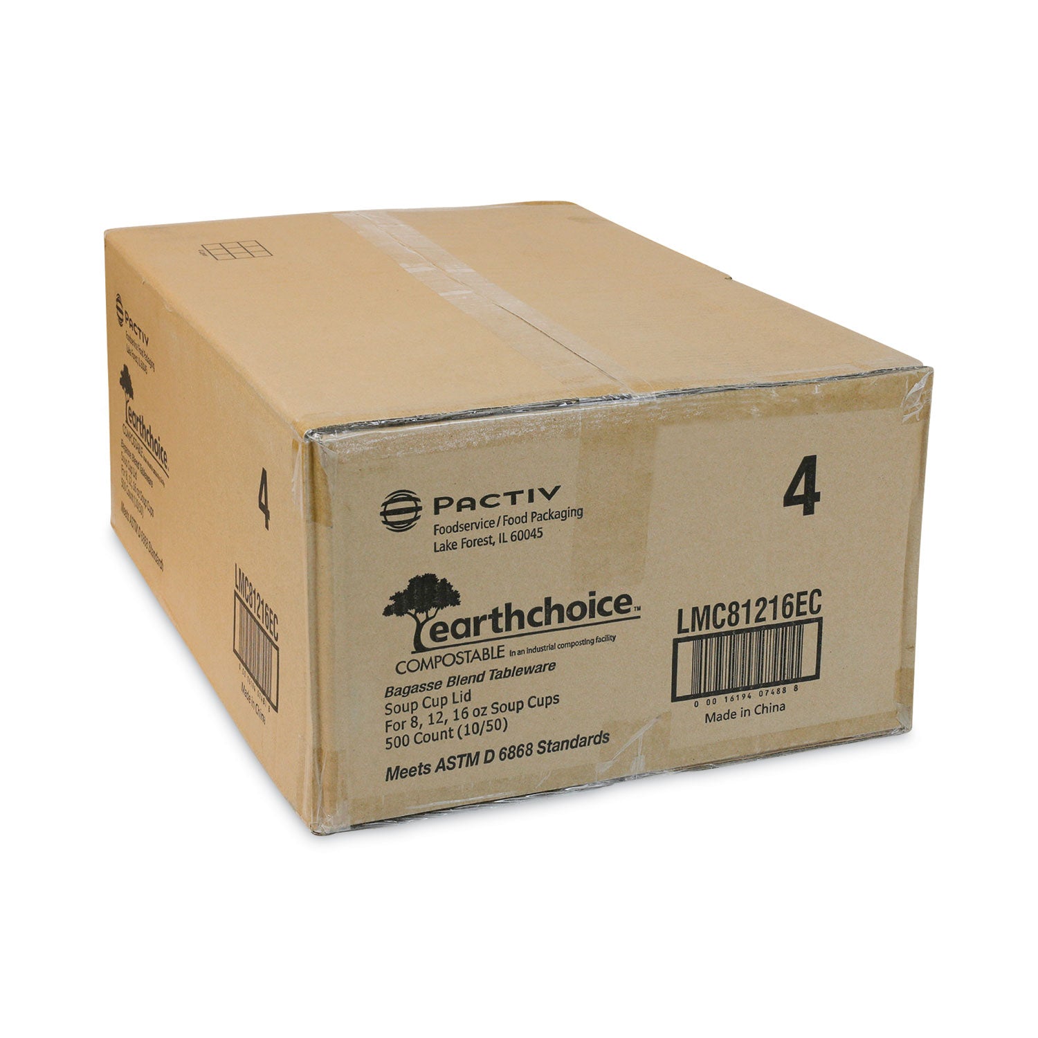 earthchoice-compostable-soup-cup-lid-for-8-16-oz-soup-cups-4-diameter-white-sugarcane-500-carton_pctlmc81216ec - 2
