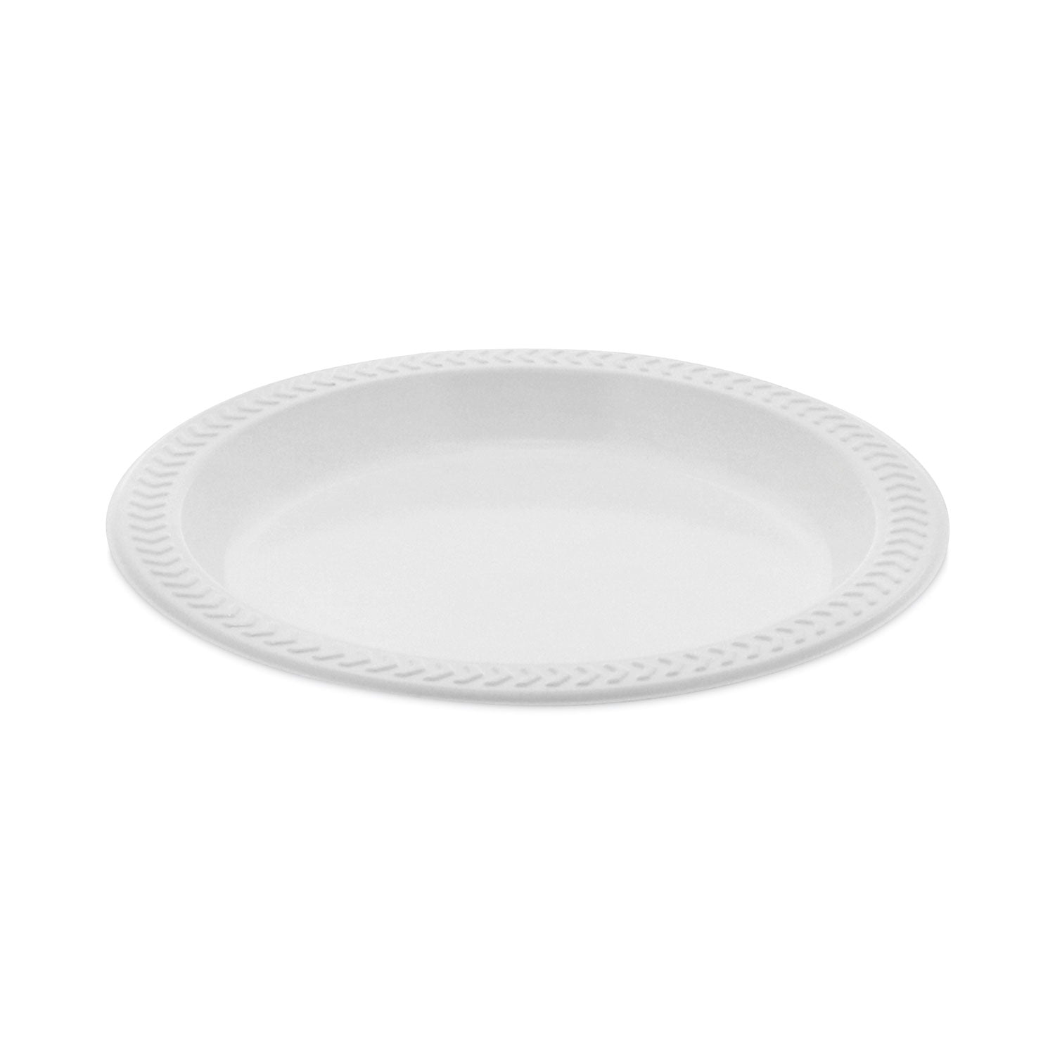 meadoware-impact-plastic-dinnerware-plate-6-dia-white-1000-carton_pctymi6 - 1