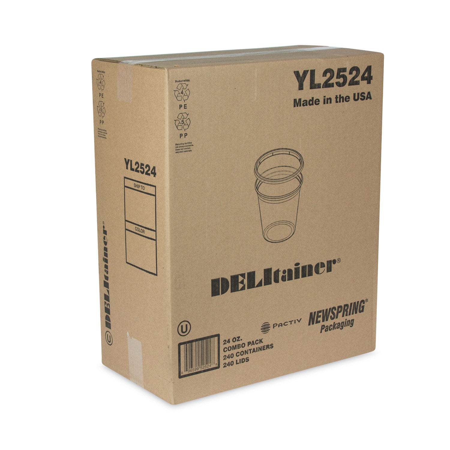 newspring-delitainer-microwavable-container-24-oz-455-x-455-x-435-clear-plastic-240-carton_pctyl2524 - 2