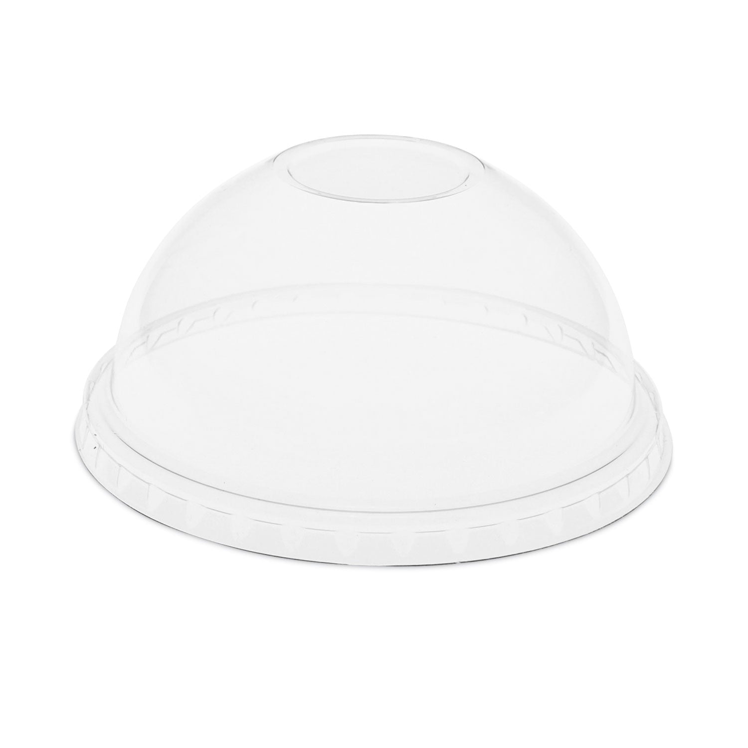 earthchoice-strawless-rpet-lid-dome-lid-clear-fits-12-oz-to-24-oz-b-cups-clear-1020-carton_pctypdl24cnh - 1