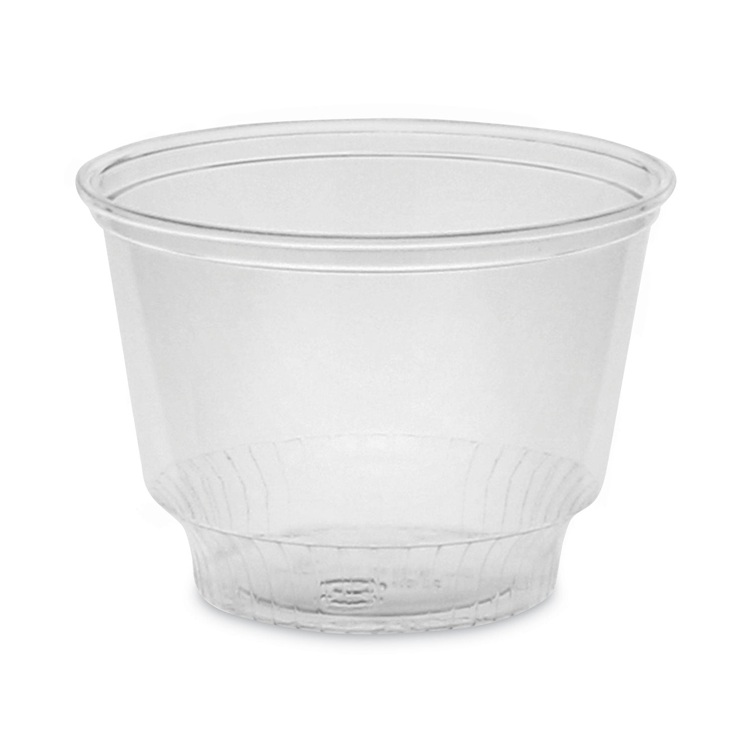 earthchoice-recycled-clear-plastic-sundae-dish-8-oz-4-dia-x-3h-clear-60-bag-15-bags-carton_pctyps8c - 1