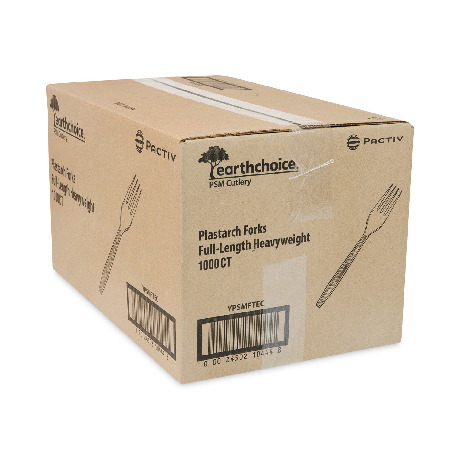 earthchoice-psm-cutlery-heavyweight-fork-688-tan-1000-carton_pctypsmftec - 2