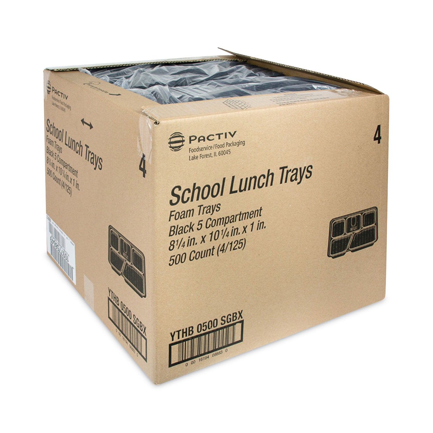 foam-school-trays-5-compartment-825-x-1025-x-1-black-500-carton_pctythb0500sgbx - 2
