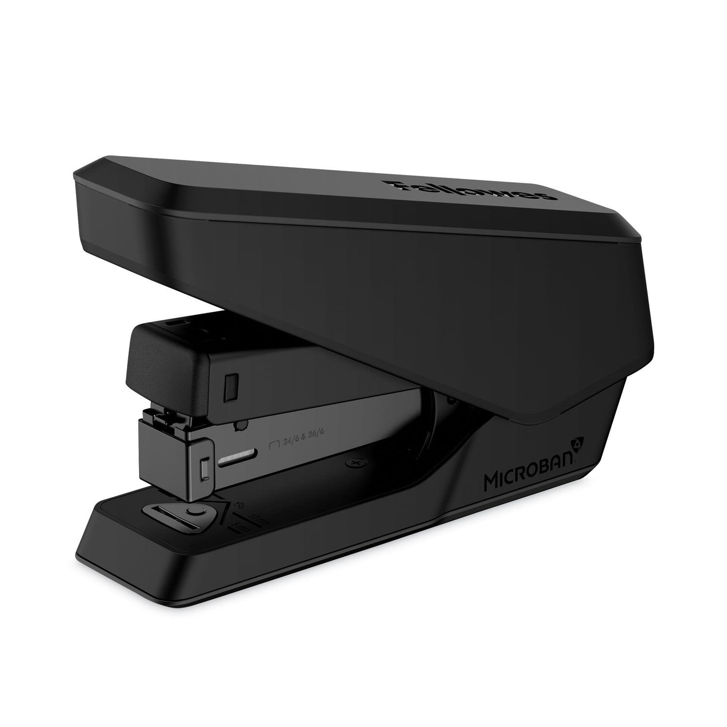 lx840-easypress-half-strip-stapler-25-sheet-capacity-black_fel5010601 - 1