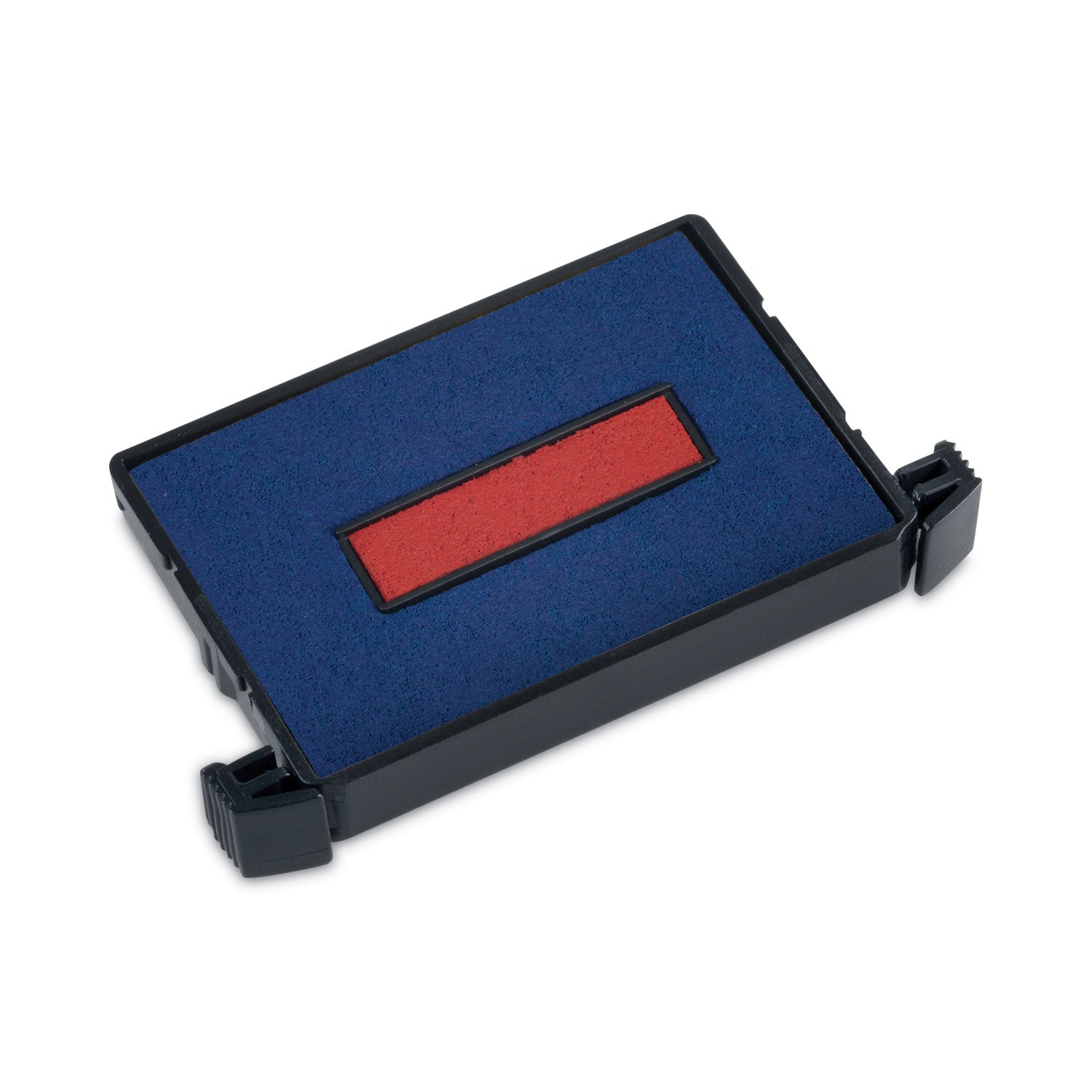 E4750 Printy Replacement Pad for Trodat Self-Inking Stamps, 1" x 1.63", Blue/Red -