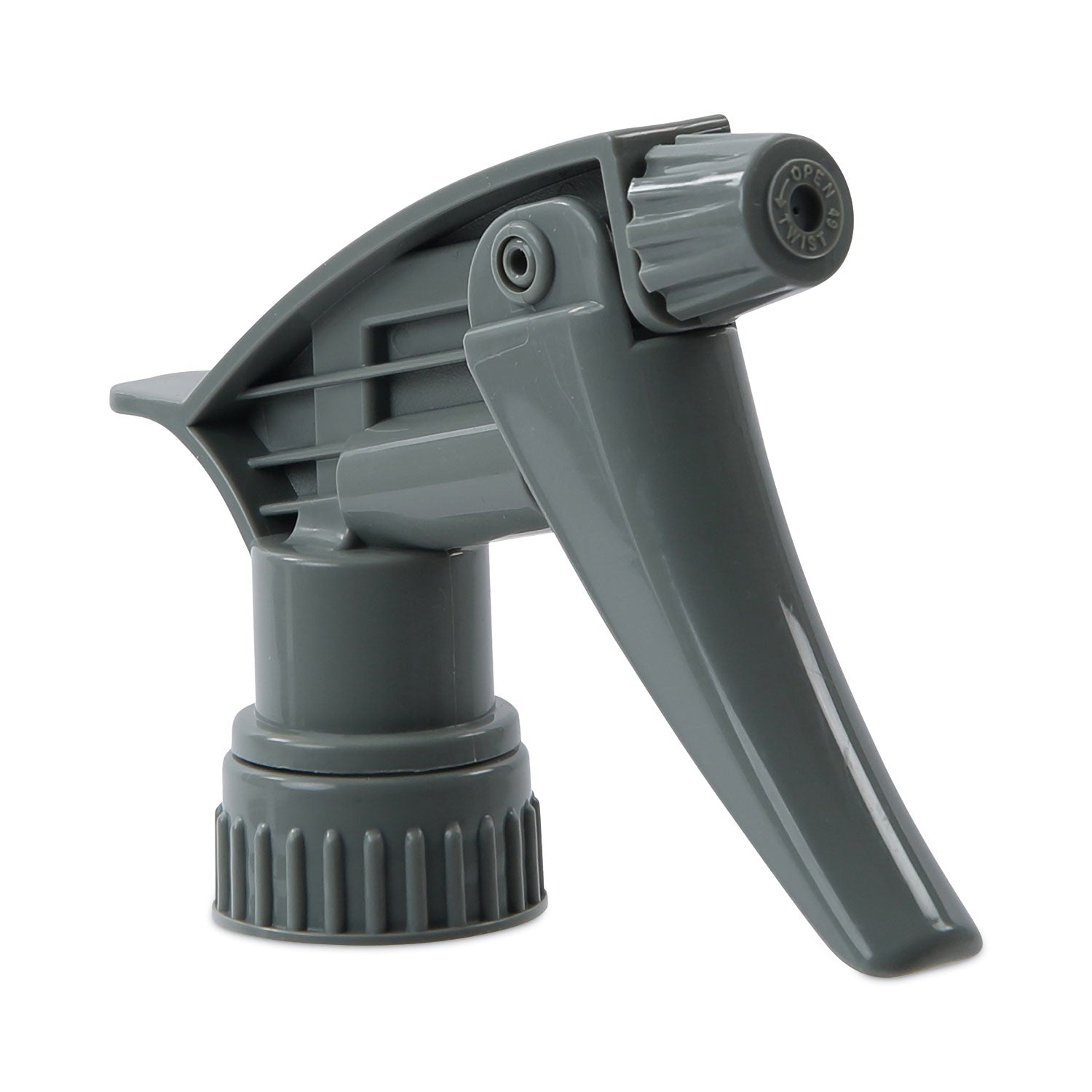 Chemical-Resistant Trigger Sprayer 320CR, 7.25" Tube, Fits16 oz Bottles, Gray, 24/Carton -