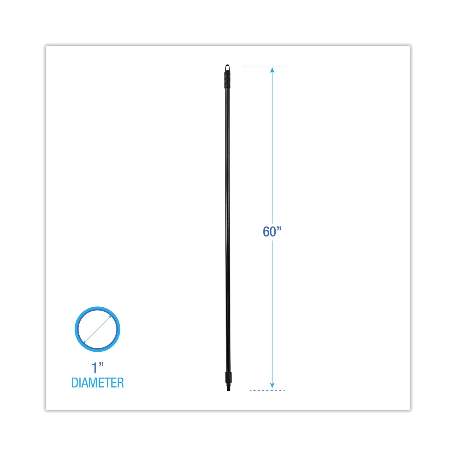 fiberglass-broom-handle-nylon-plastic-threaded-end-1-dia-x-60-black_bwk636 - 2