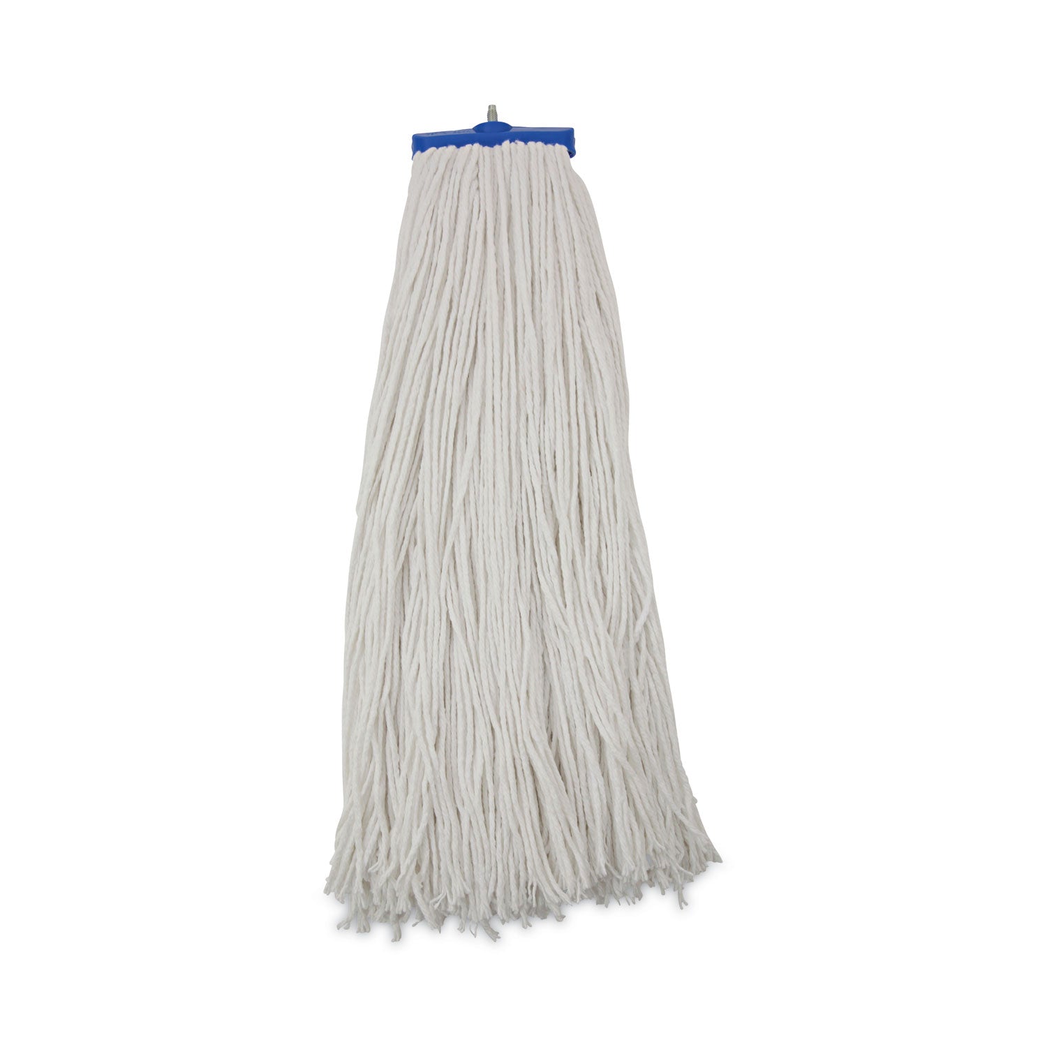 mop-head-economical-lie-flat-head-rayon-fiber-32-oz-white-12-carton_bwk732r - 1