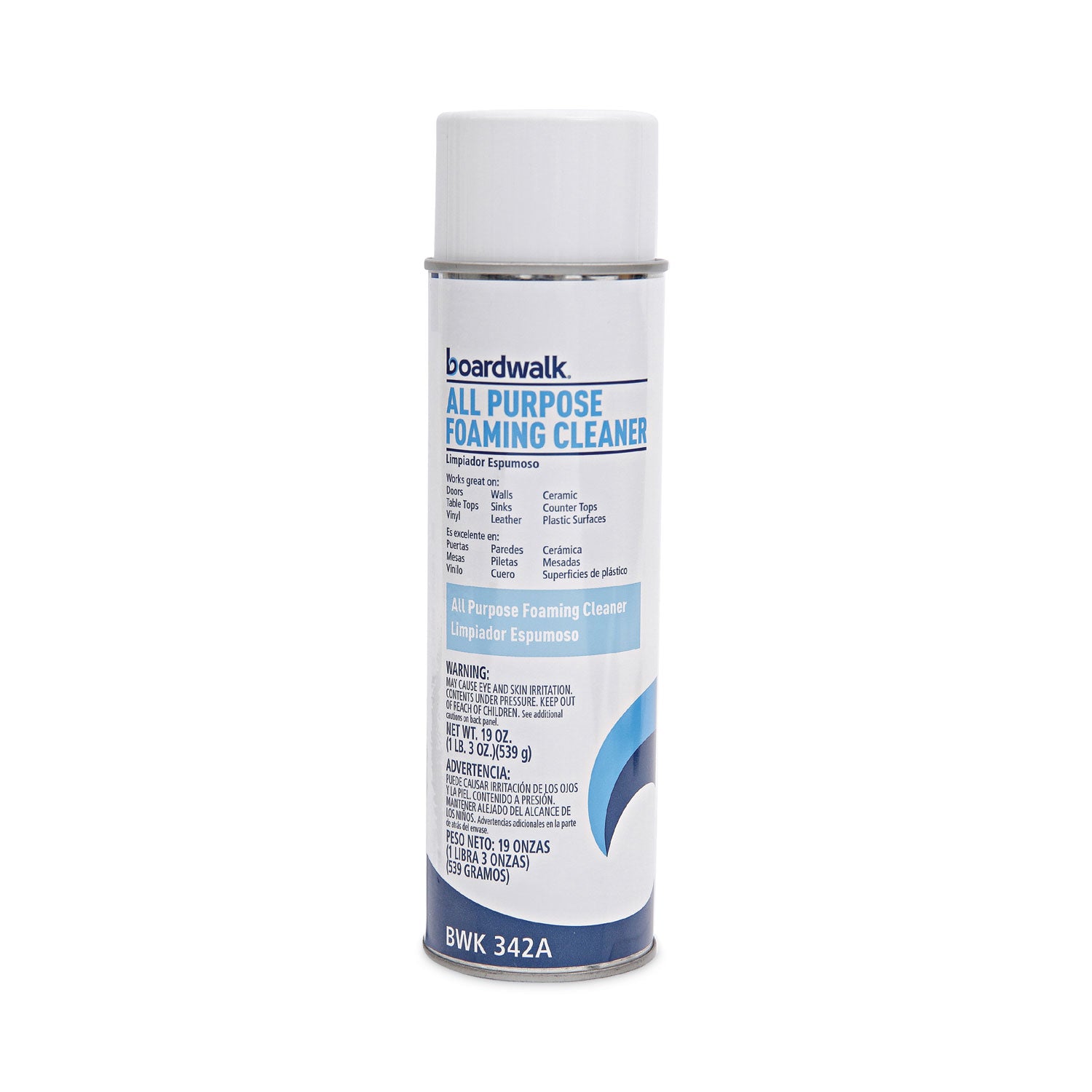 All-Purpose Foaming Cleaner w/Ammonia, 19 oz Aerosol Spray, 12/Carton -