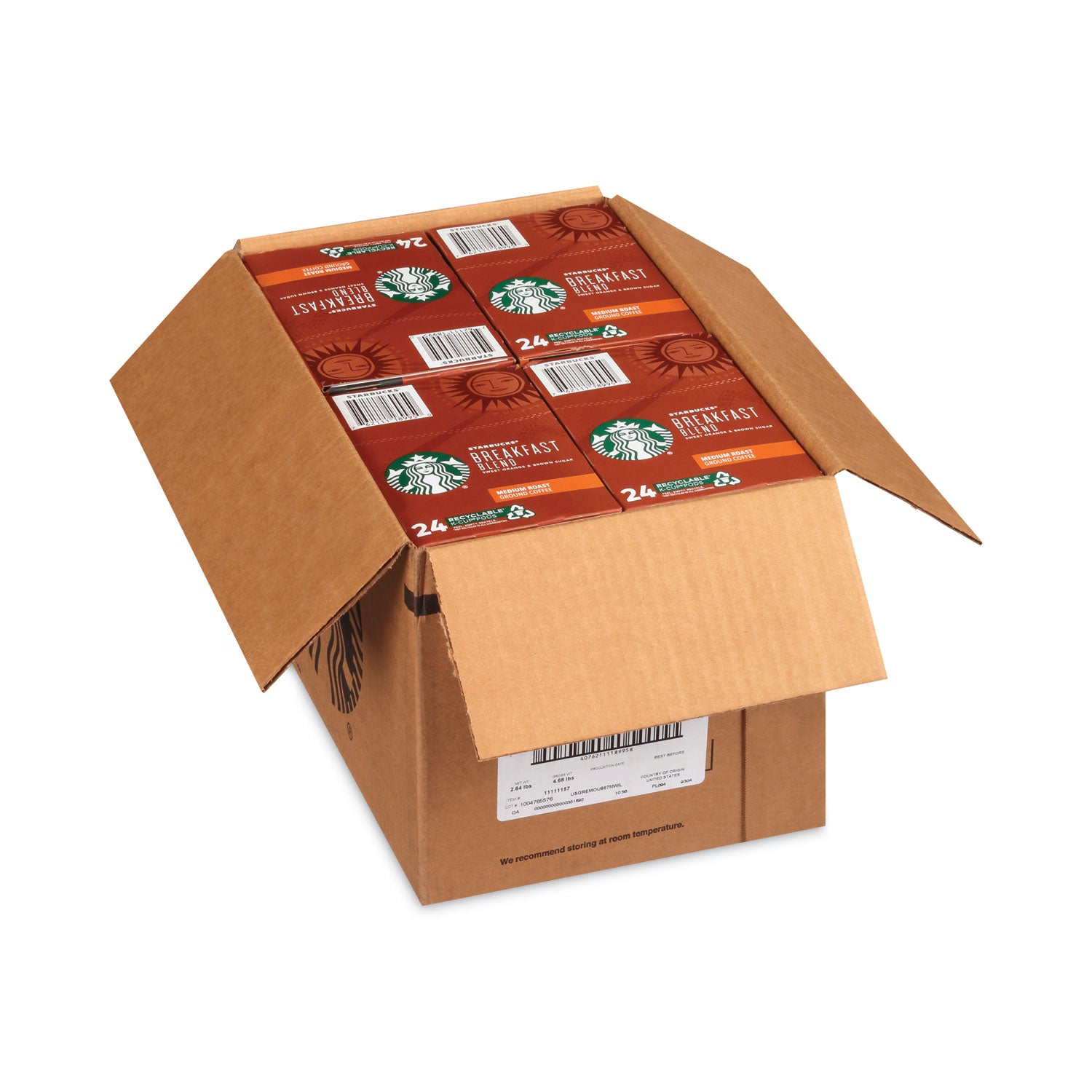 breakfast-blend-coffee-k-cups-96-carton_sbk011111157ct - 1