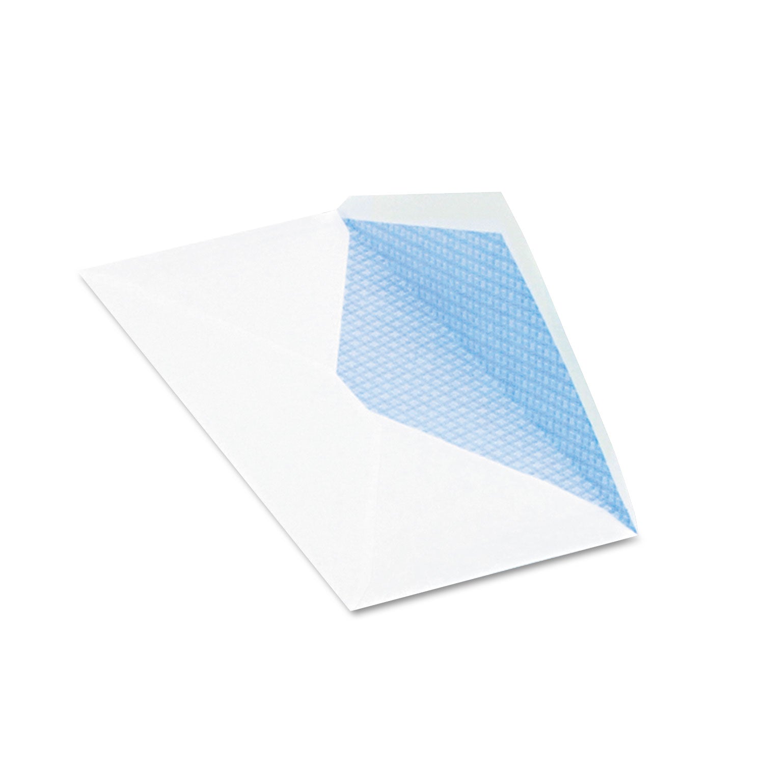 Security Tint Business Envelope, #10, Commercial Flap, Gummed Closure, 4.13 x 9.5, White, 500/Box -