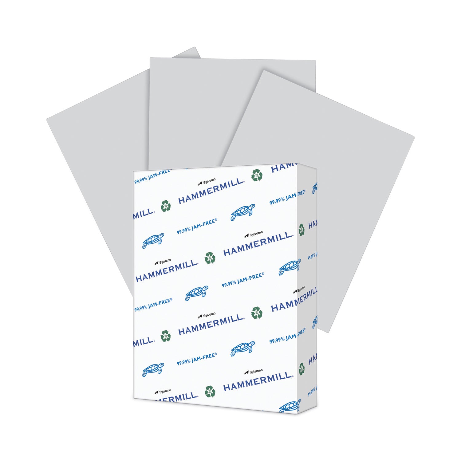 Colors Print Paper, 20 lb Bond Weight, 8.5 x 11, Gray, 500/Ream -