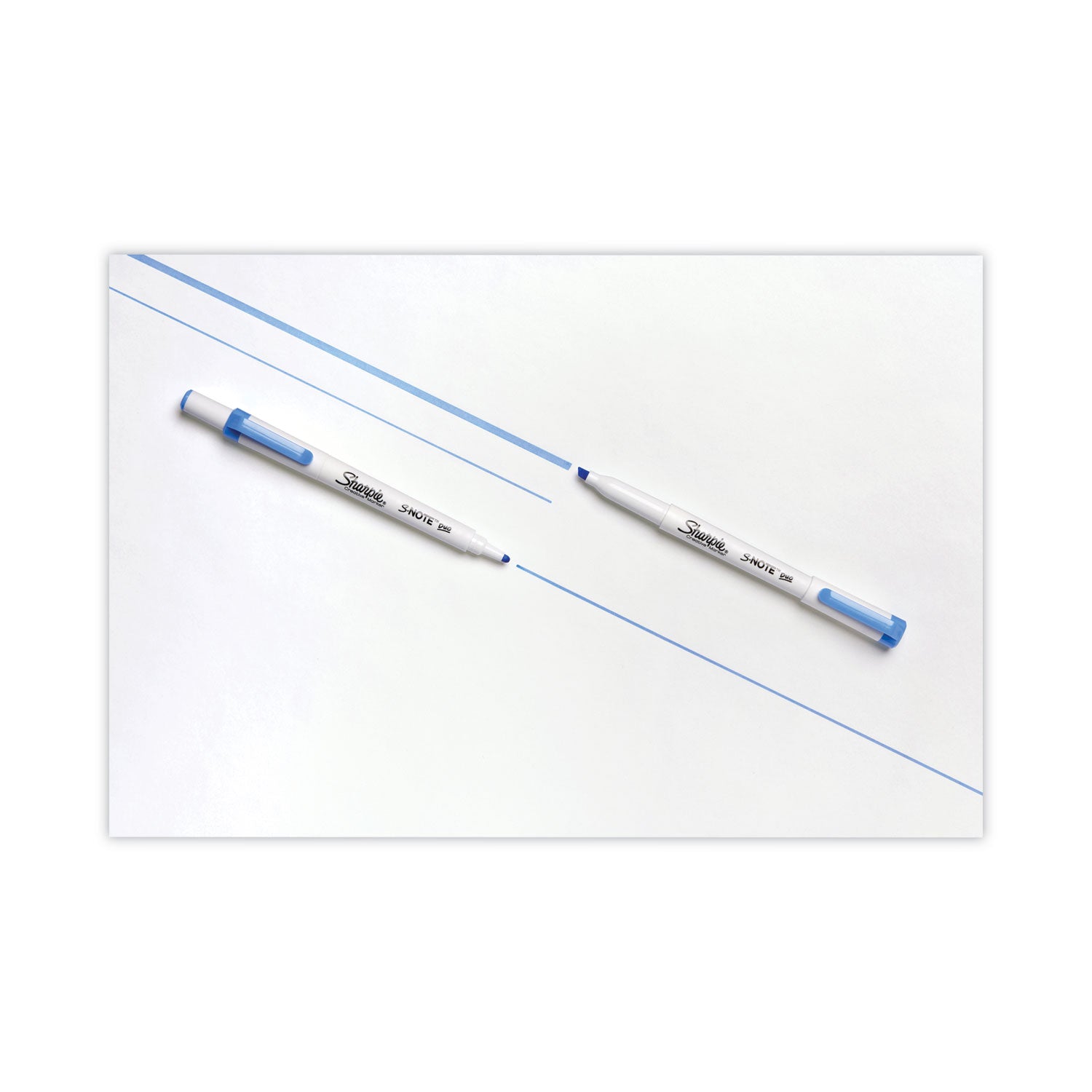 s-note-creative-markers-assorted-ink-colors-bullet-chisel-tip-white-barrel-8-pack_san2154173 - 2