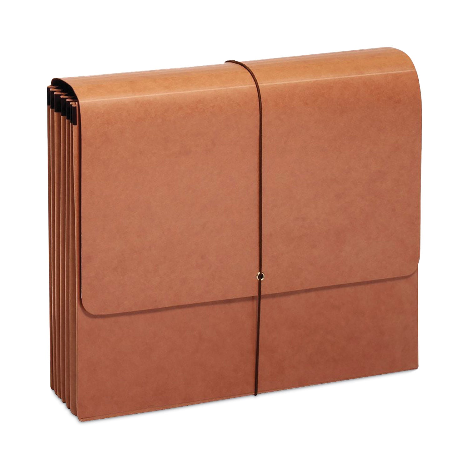 earthwise-by-pendaflex-reinforced-recycled-expanding-wallet-525-exp-1-section-elastic-cord-closure-letter-size-redrope_pfxe1073gea - 1