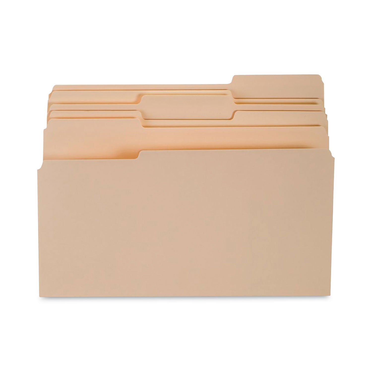 30%-recycled-top-tab-file-folders-1-3-cut-tabs-assorted-legal-size-manila-24-pack_tud235408 - 1