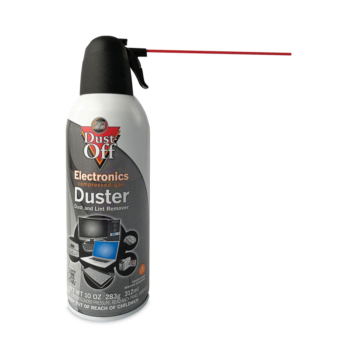 Disposable Compressed Air Duster, 10 oz Can -