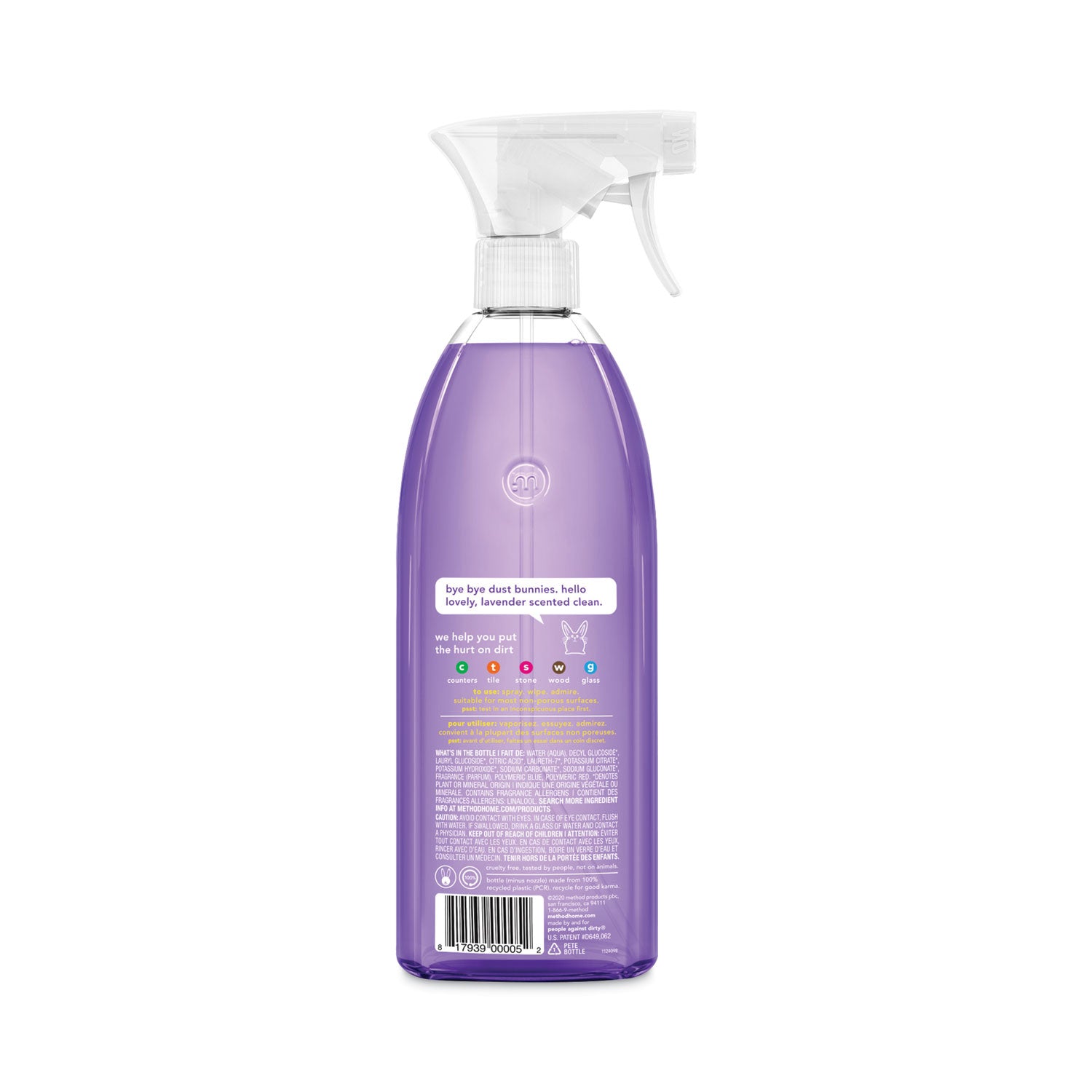 All-Purpose Cleaner, French Lavender, 28 oz Spray Bottle -