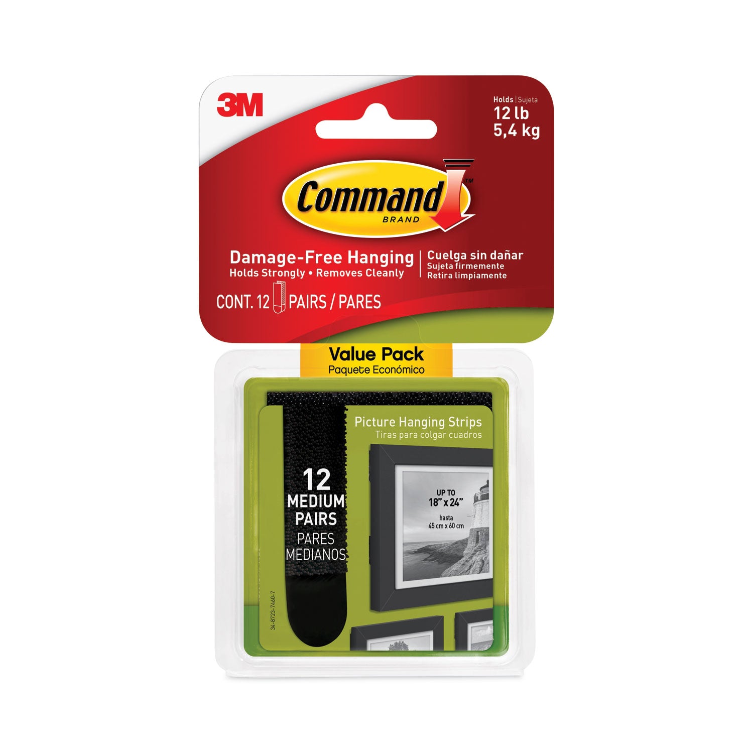 picture-hanging-strips-value-pack-medium-removable-holds-up-to-12-lbs-075-x-275-black-12-pairs-pack_mmm17204blk12es - 1