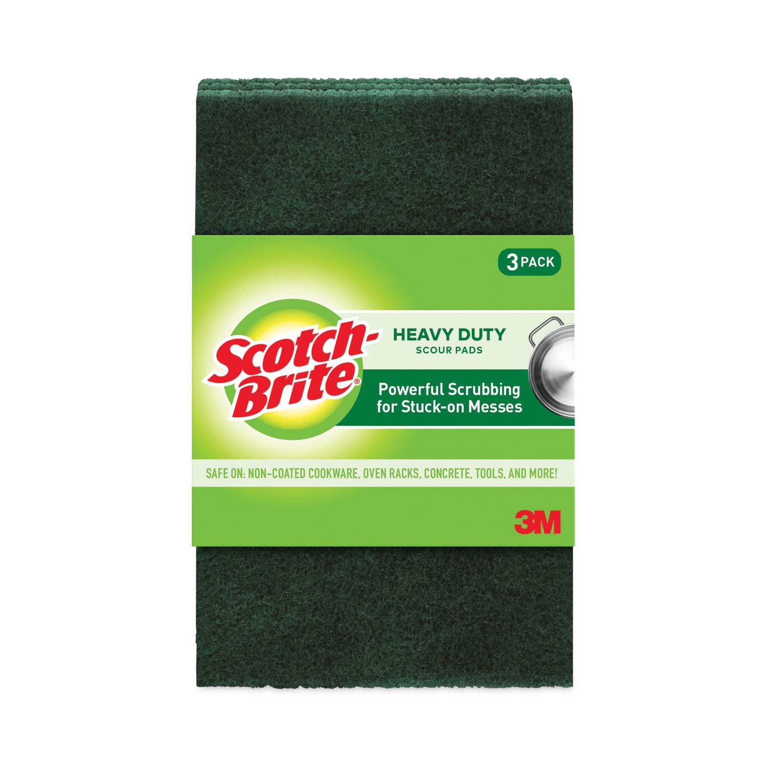 heavy-duty-scour-pad-38-x-6-green-10-carton_mmm22310ct - 2