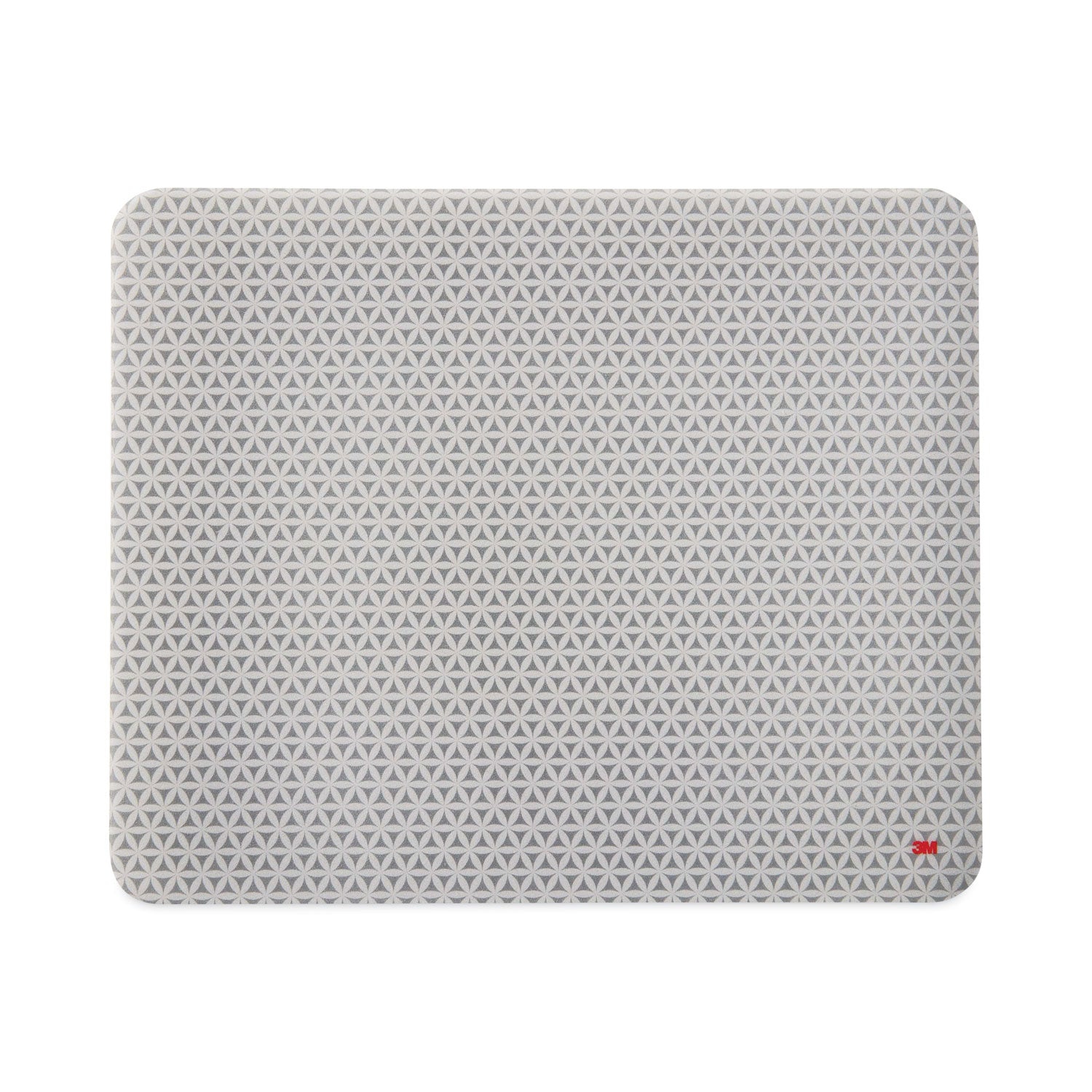 Precise Mouse Pad with Nonskid Repositionable Adhesive Back, 8.5 x 7, Bitmap Design -