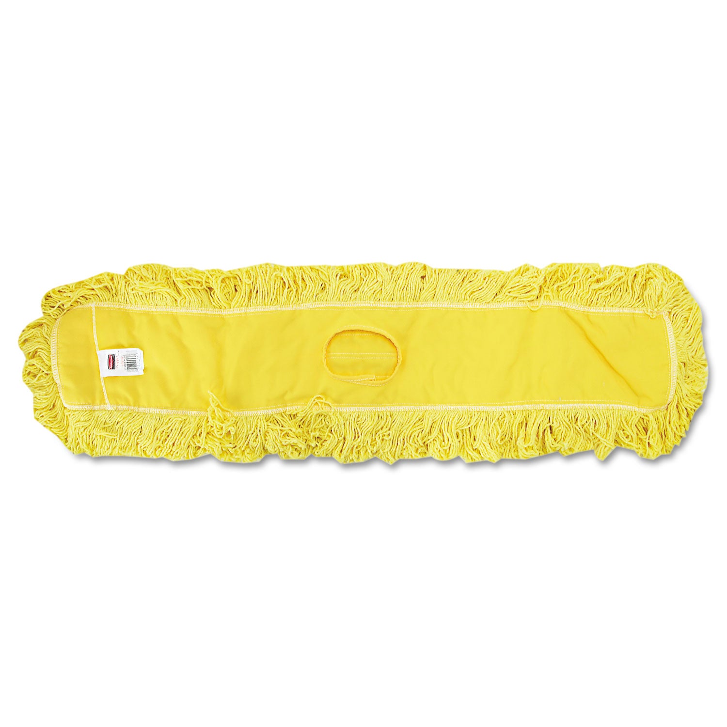 Trapper Commercial Dust Mop, Looped-end Launderable, 5" x 48", Yellow -
