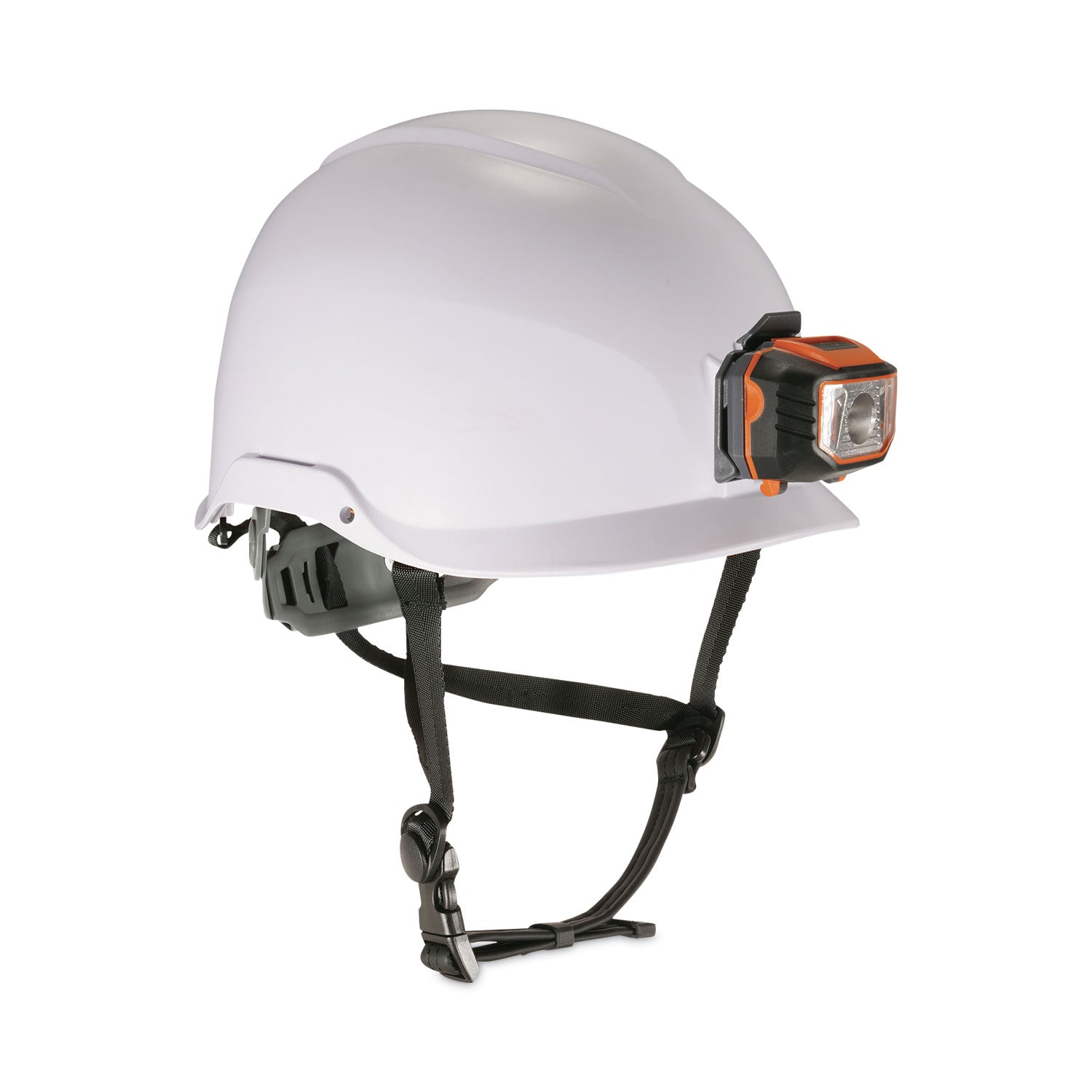 skullerz-8974led-class-e-safety-helmet-w-8981-universal-led-headlamp-6-pt-ratchet-susp-white-ships-in-1-3-business-days_ego60201 - 1