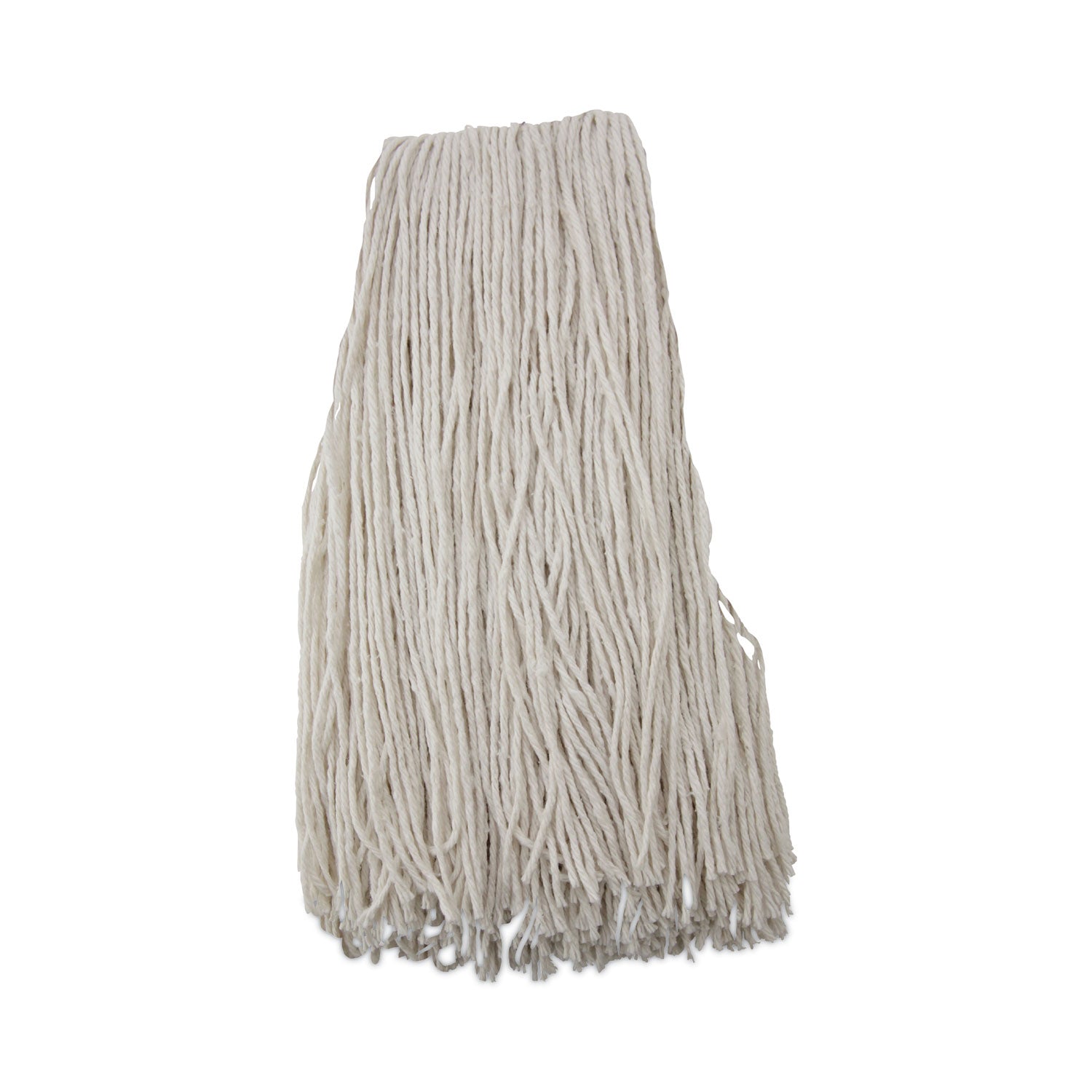 Premium Cut-End Wet Mop Heads, Rayon, 24oz, White, 12/Carton -