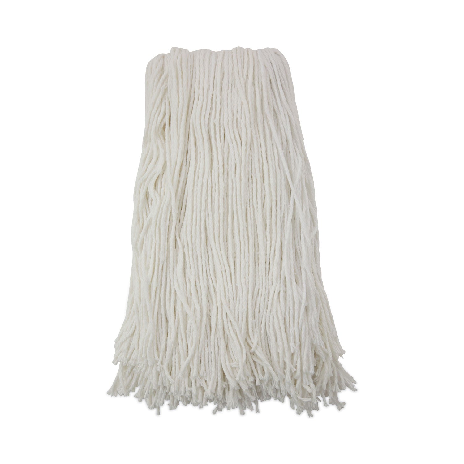 Cut-End Wet Mop Head, Rayon, No. 32, White -