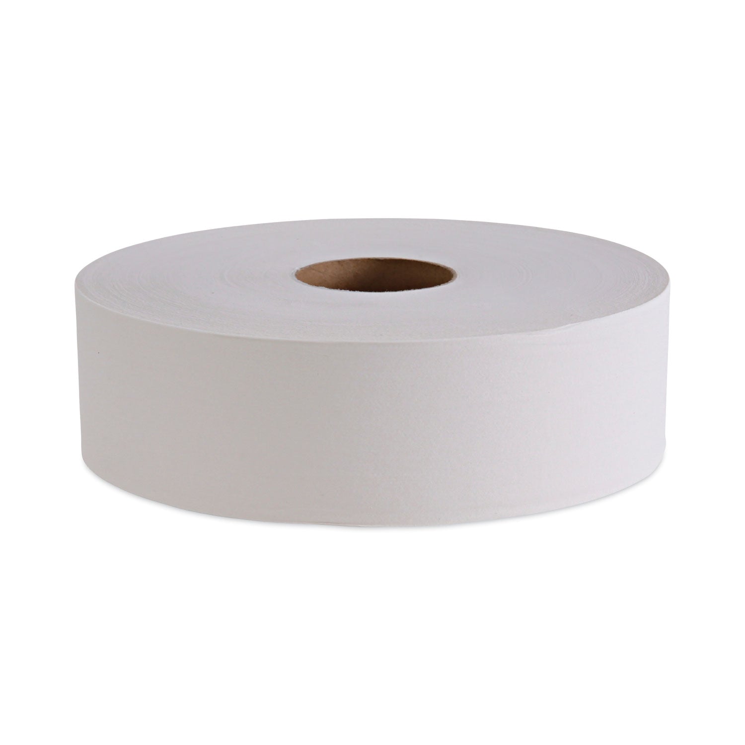 JRT Bath Tissue, Jumbo, Septic Safe, 1-Ply, White, 3.5" x 4,000 ft, 6/Carton -