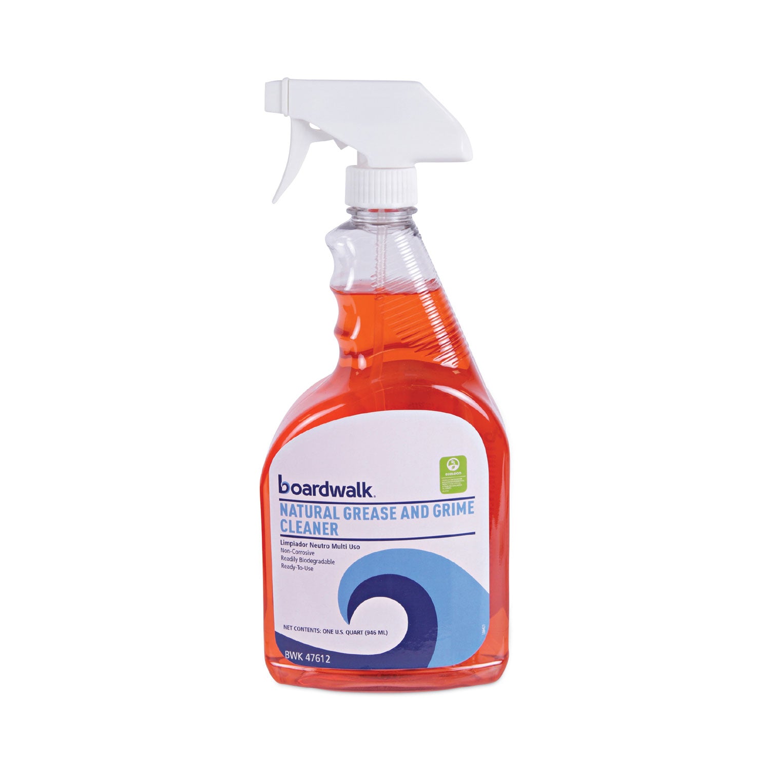 boardwalk-green-natural-grease-and-grime-cleaner-32-oz-spray-bottle_bwk47612ea - 1