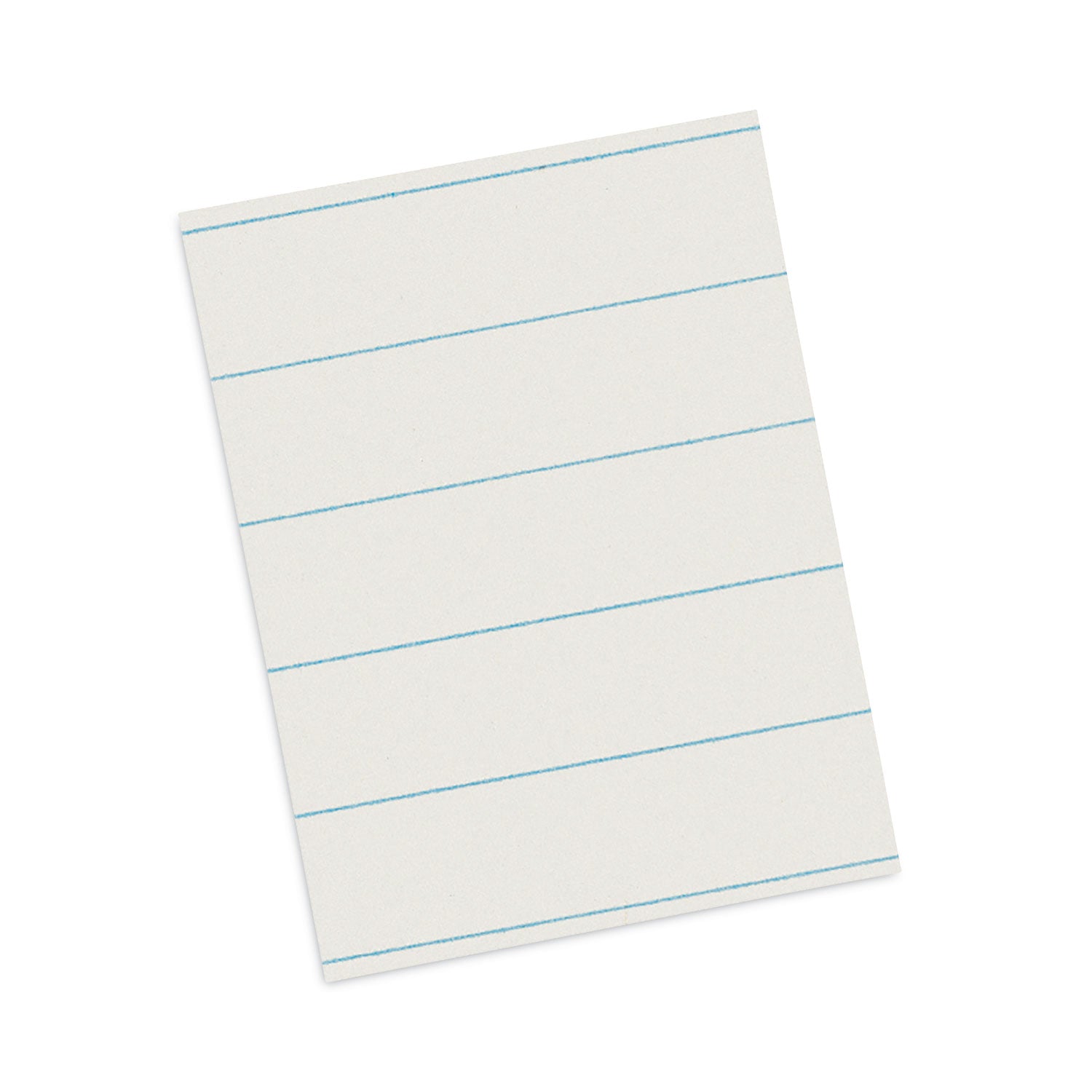 Ruled Newsprint Paper, 3/8" Short Rule, 8.5 x 11, 500/Pack -