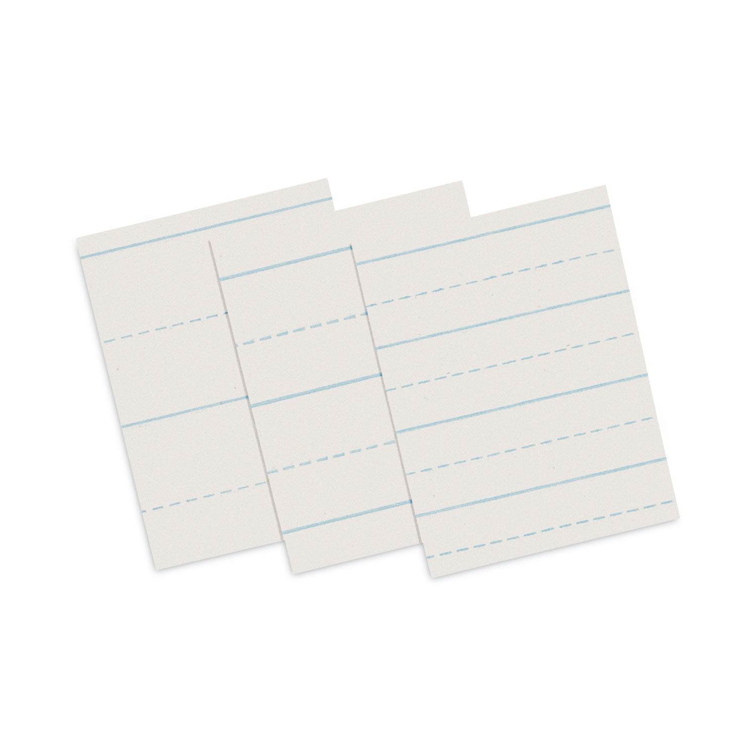 Alternate Dotted Newsprint Paper, 1" Two-Sided Long Rule, 8.5 x 11, 500/Pack -