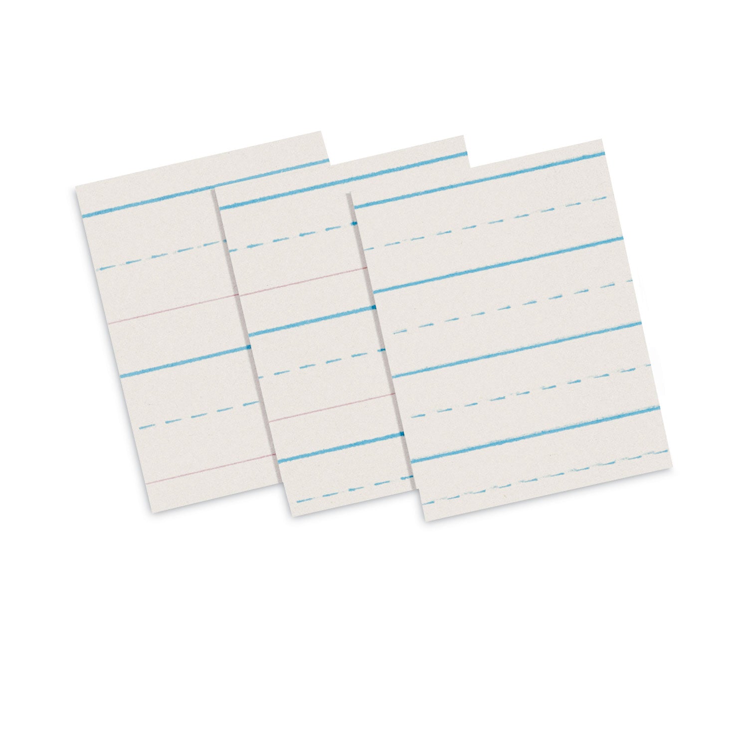 multi-program-handwriting-paper-30-lb-bond-weight-5-8-long-rule-two-sided-85-x-11-500-pack_pac2692 - 2