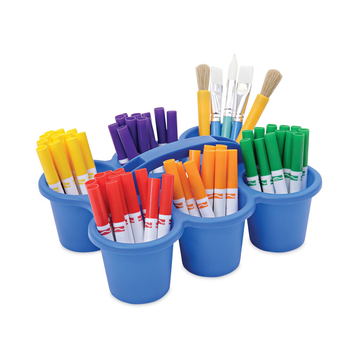 little-artist-antimicrobial-six-cup-caddy-blue_def39509blu - 2