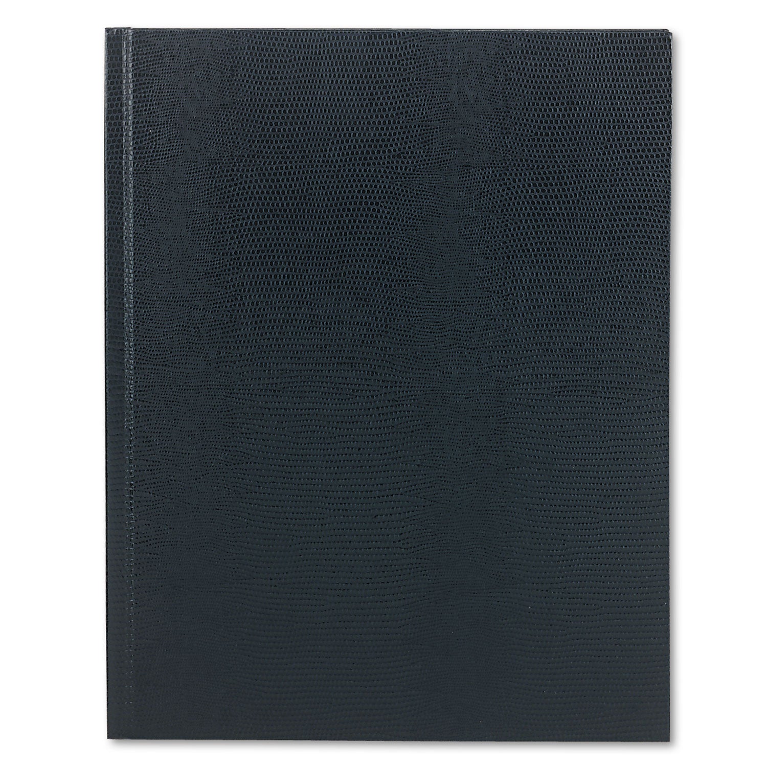 Executive Notebook with Ribbon Bookmark, 1-Subject, Medium/College Rule, Blue Cover, (75) 11 x 8.5 Sheets -