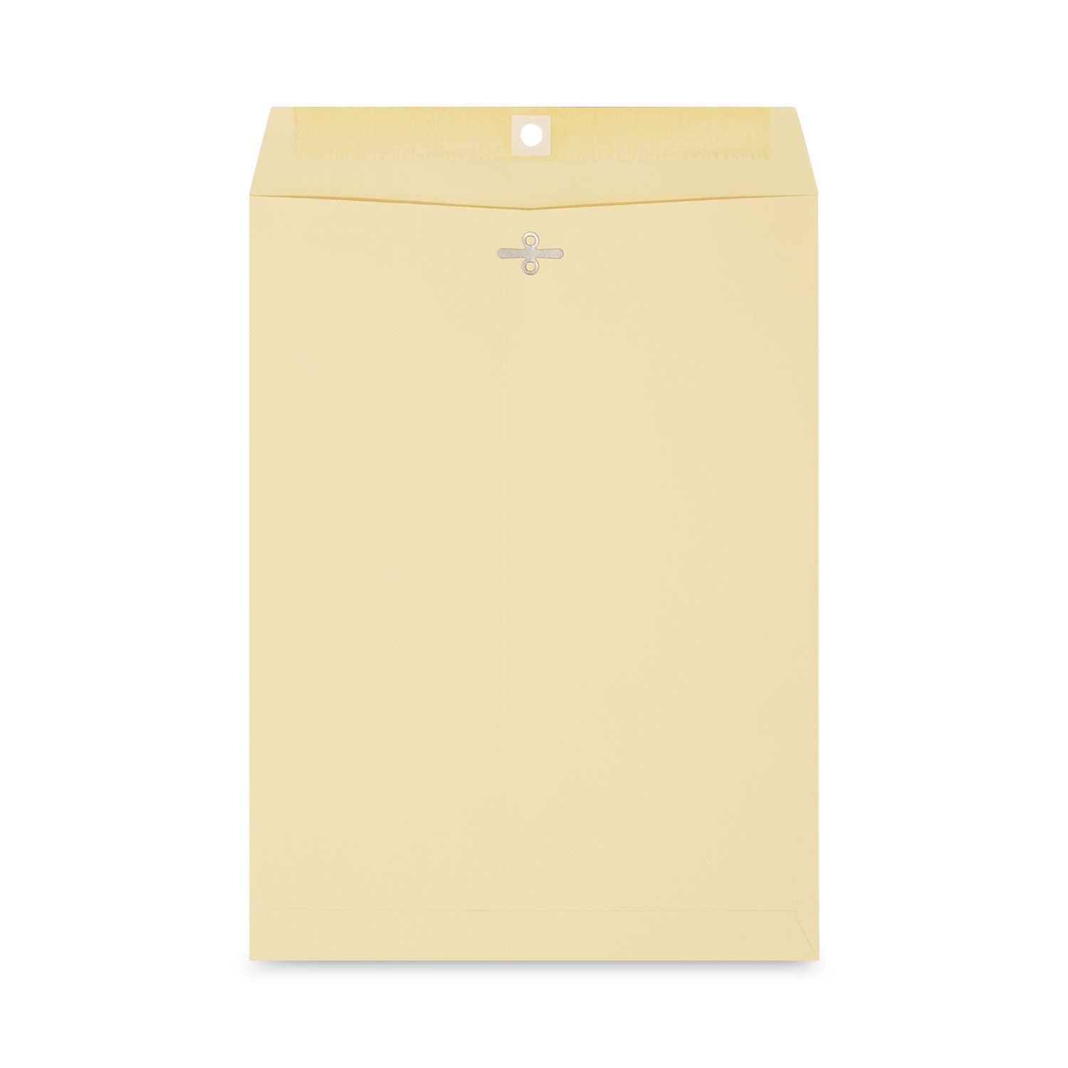 Kraft Clasp Envelope, #10 1/2, Square Flap, Clasp/Gummed Closure, 9 x 12, Brown Kraft, 100/Box -