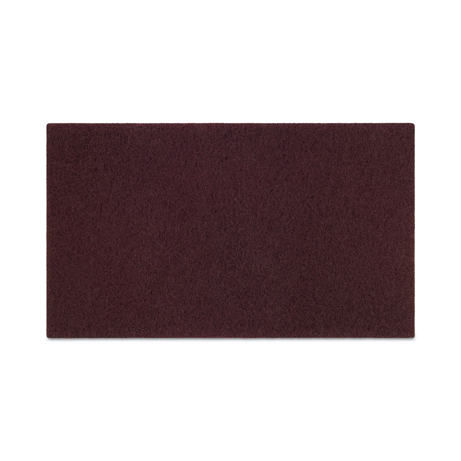 Deep Scrub Pads, 20 x 14, Maroon, 10/Carton - 1