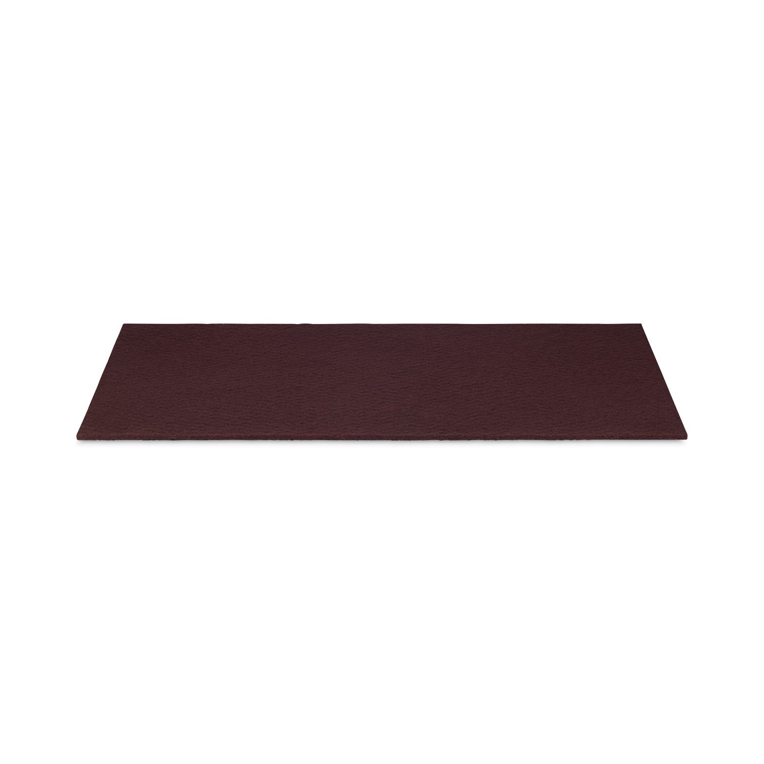 Deep Scrub Pads, 20 x 14, Maroon, 10/Carton - 2