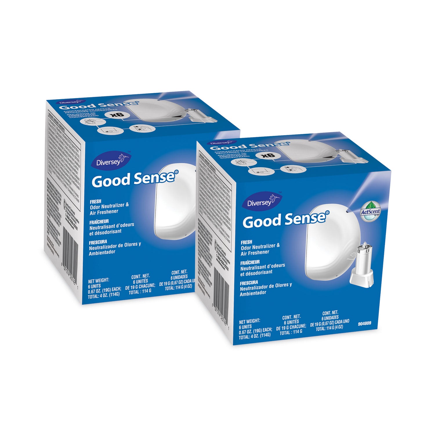 good-sense-automatic-spray-system-fresh-scent-yellow-067-oz-cartridge-12-carton_dvo101109644 - 2