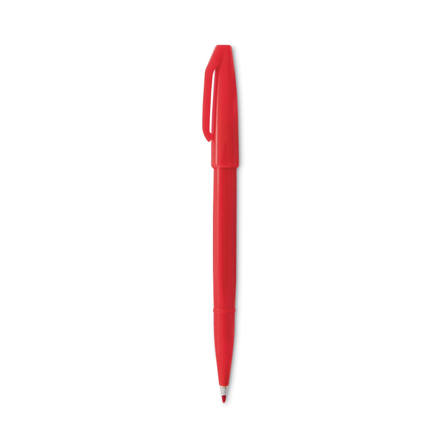 Sign Pen Fine Point Color Marker, Extra-Fine Bullet Tip, Red, Dozen -