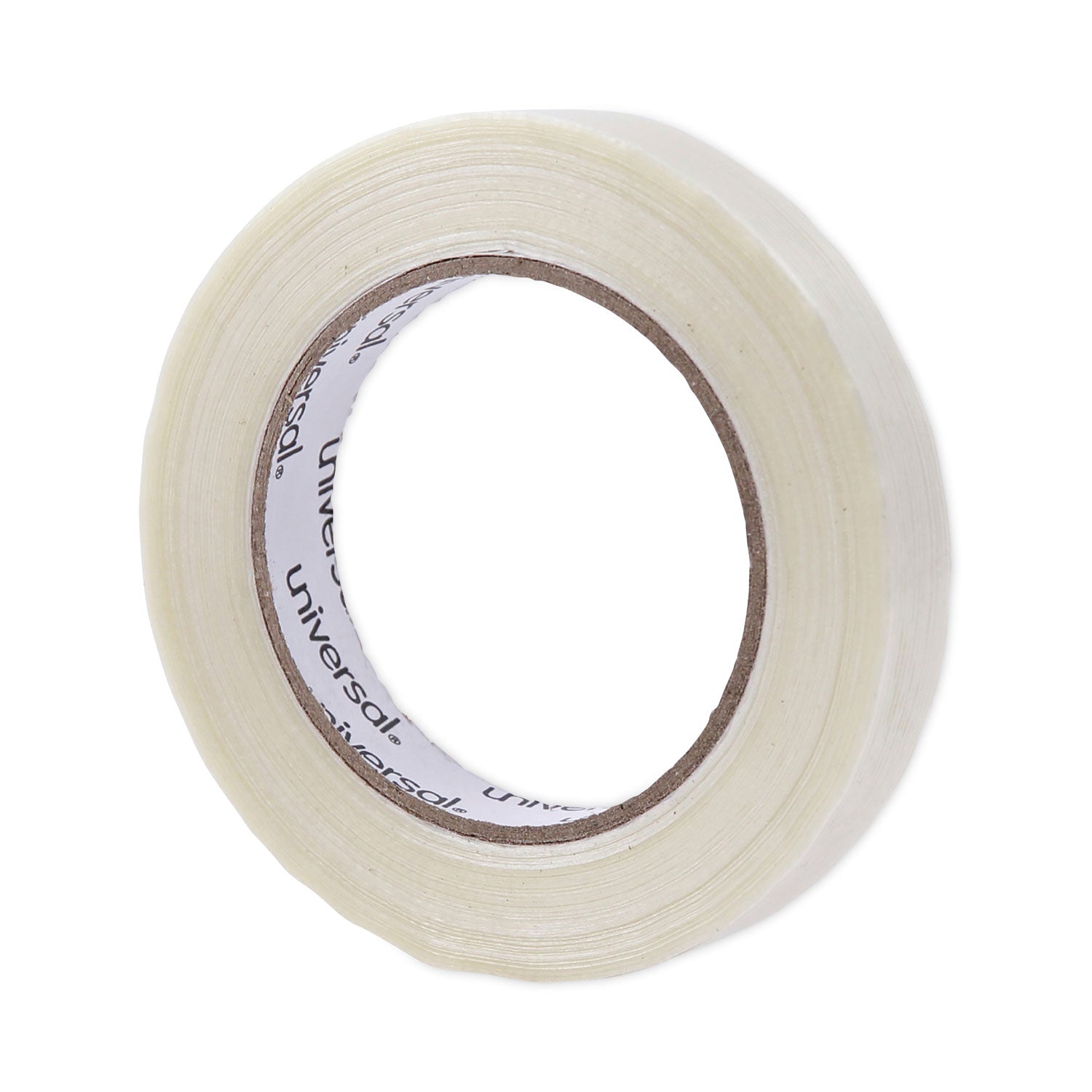 120# Utility Grade Filament Tape, 3" Core, 18 mm x 54.8 m, Clear -
