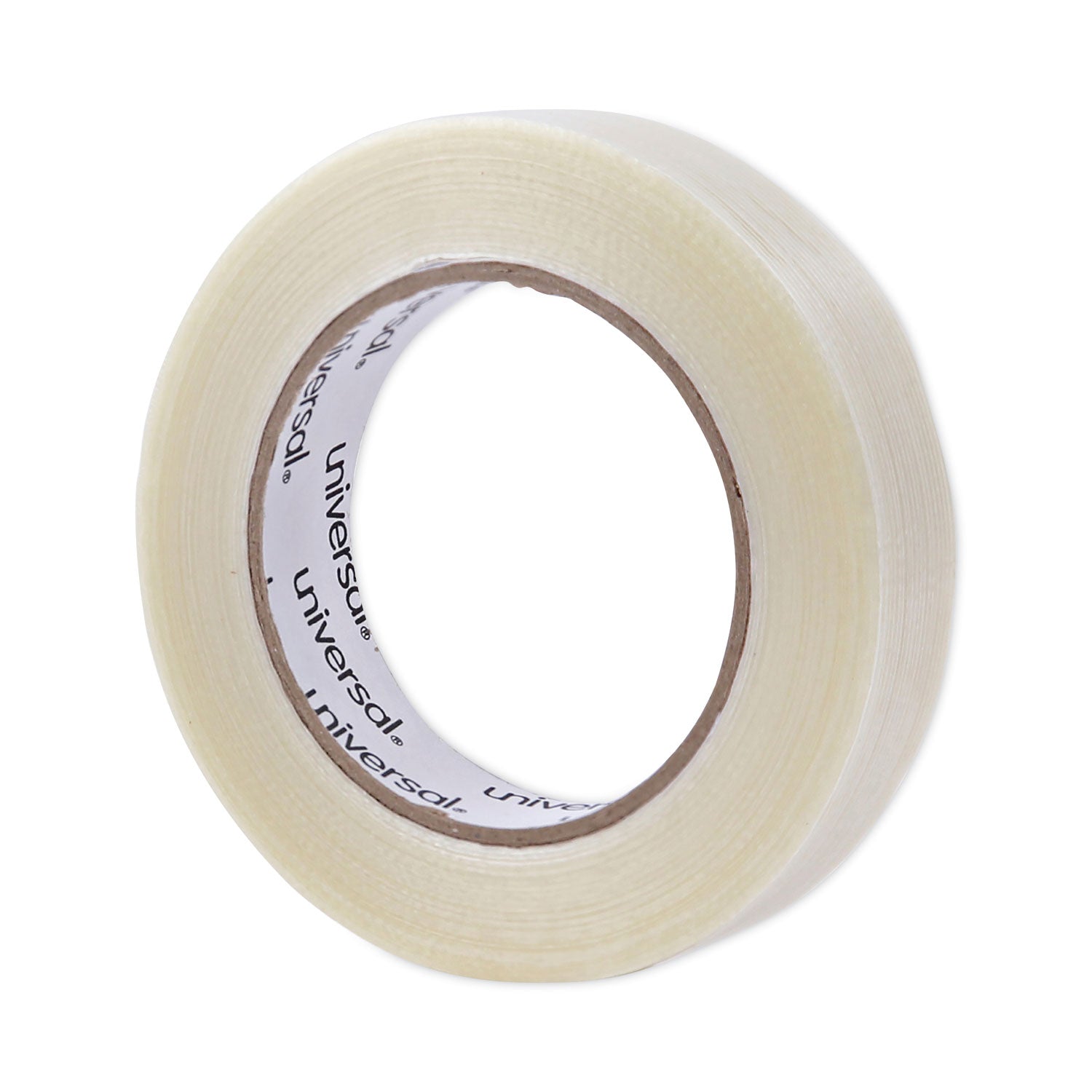 120# Utility Grade Filament Tape, 3" Core, 24 mm x 54.8 m, Clear -