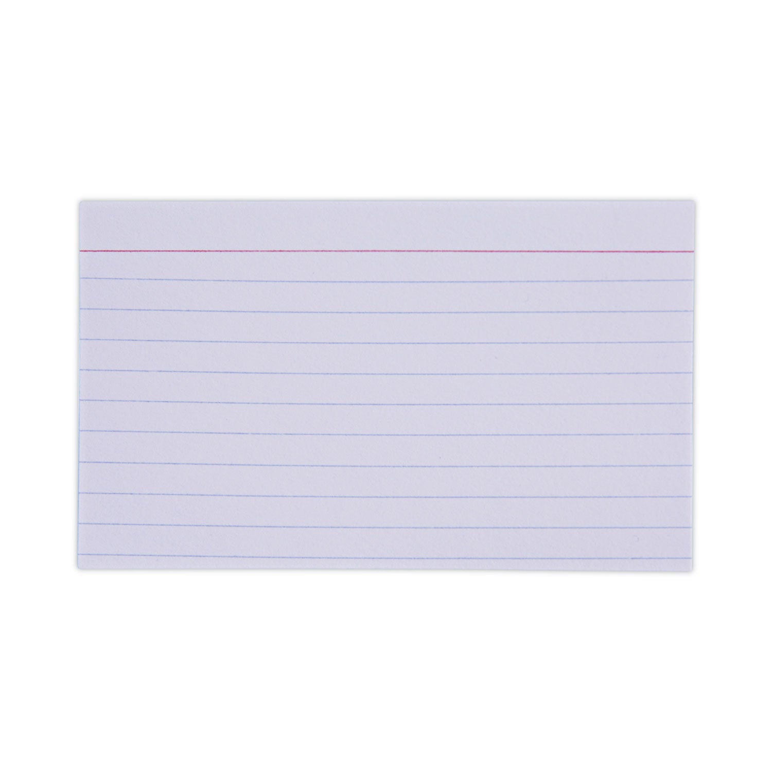 Ruled Index Cards, 3 x 5, White, 100/Pack -